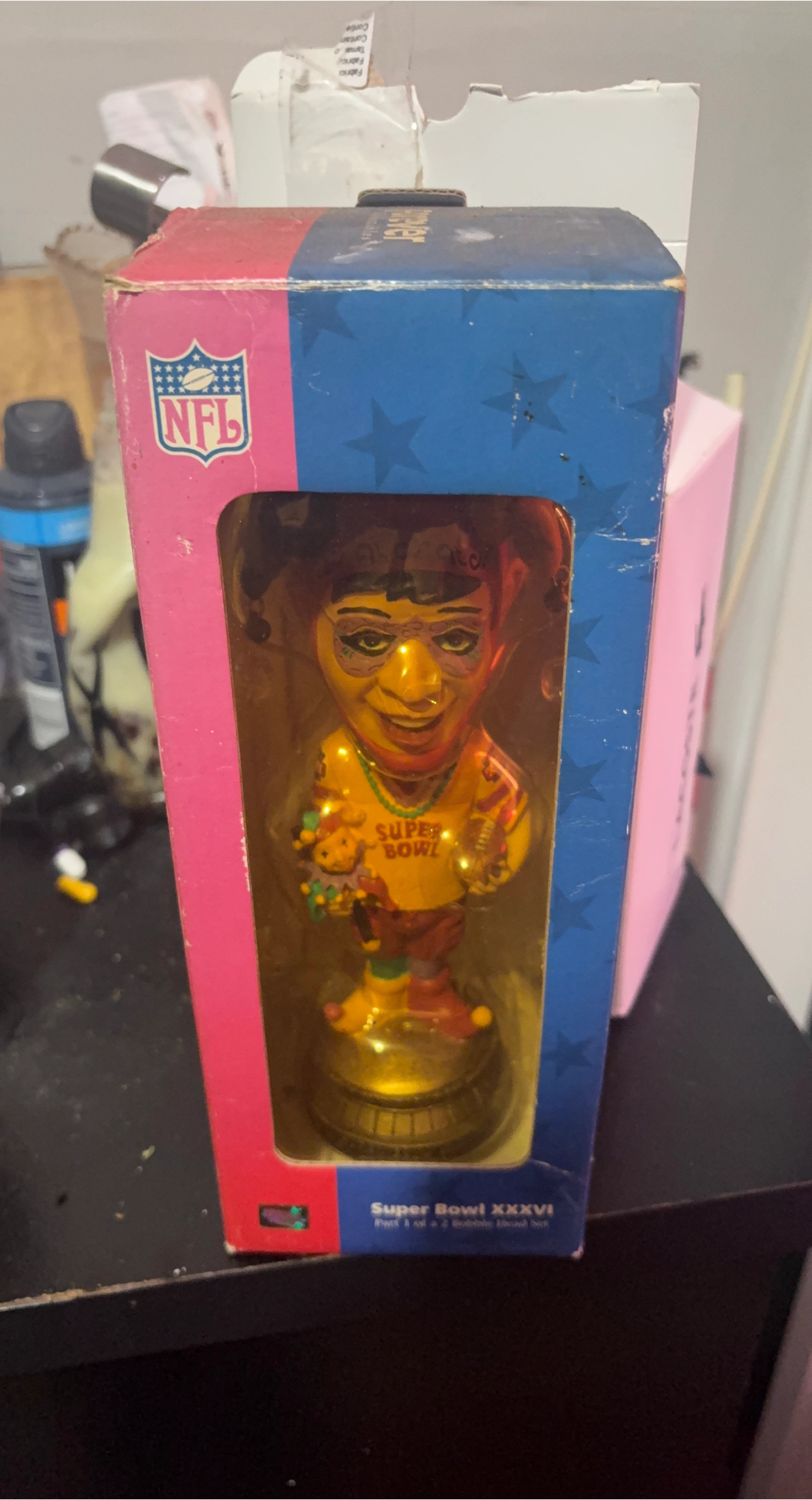 NFL Super Bowl XXXVI Bobble Head
