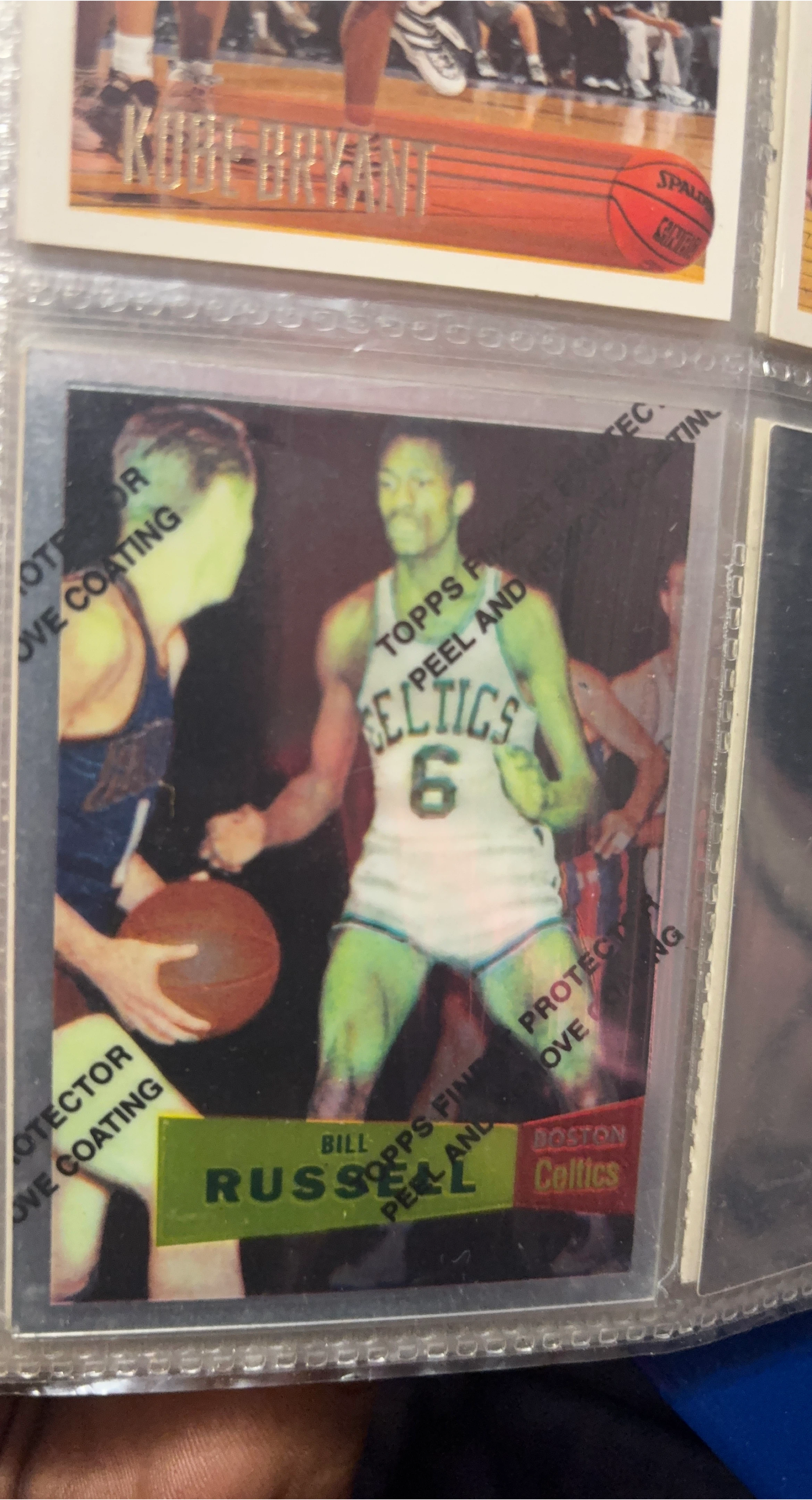 Bill Russell Topps Basketball Card