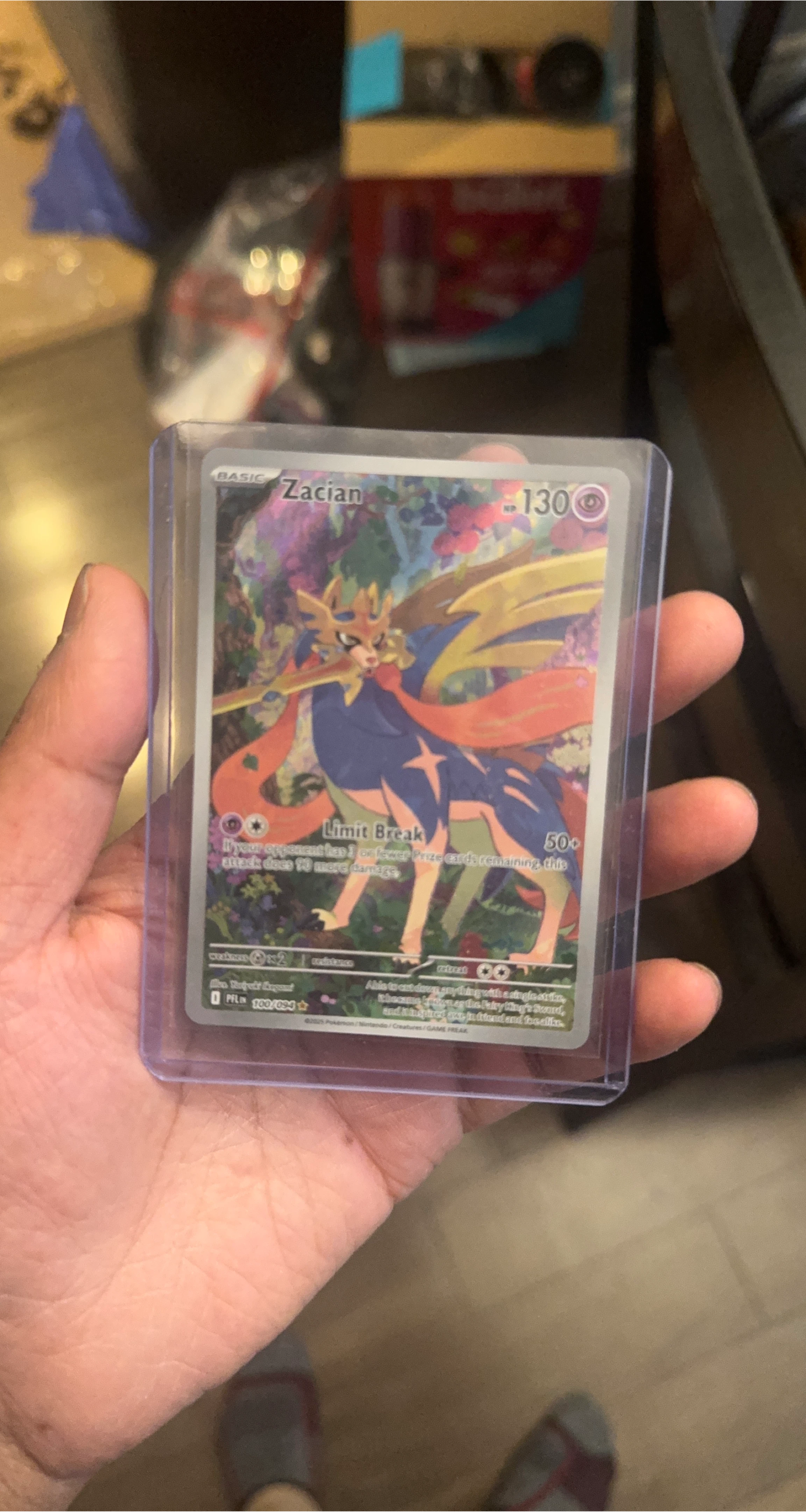 Zacian Pokémon Card