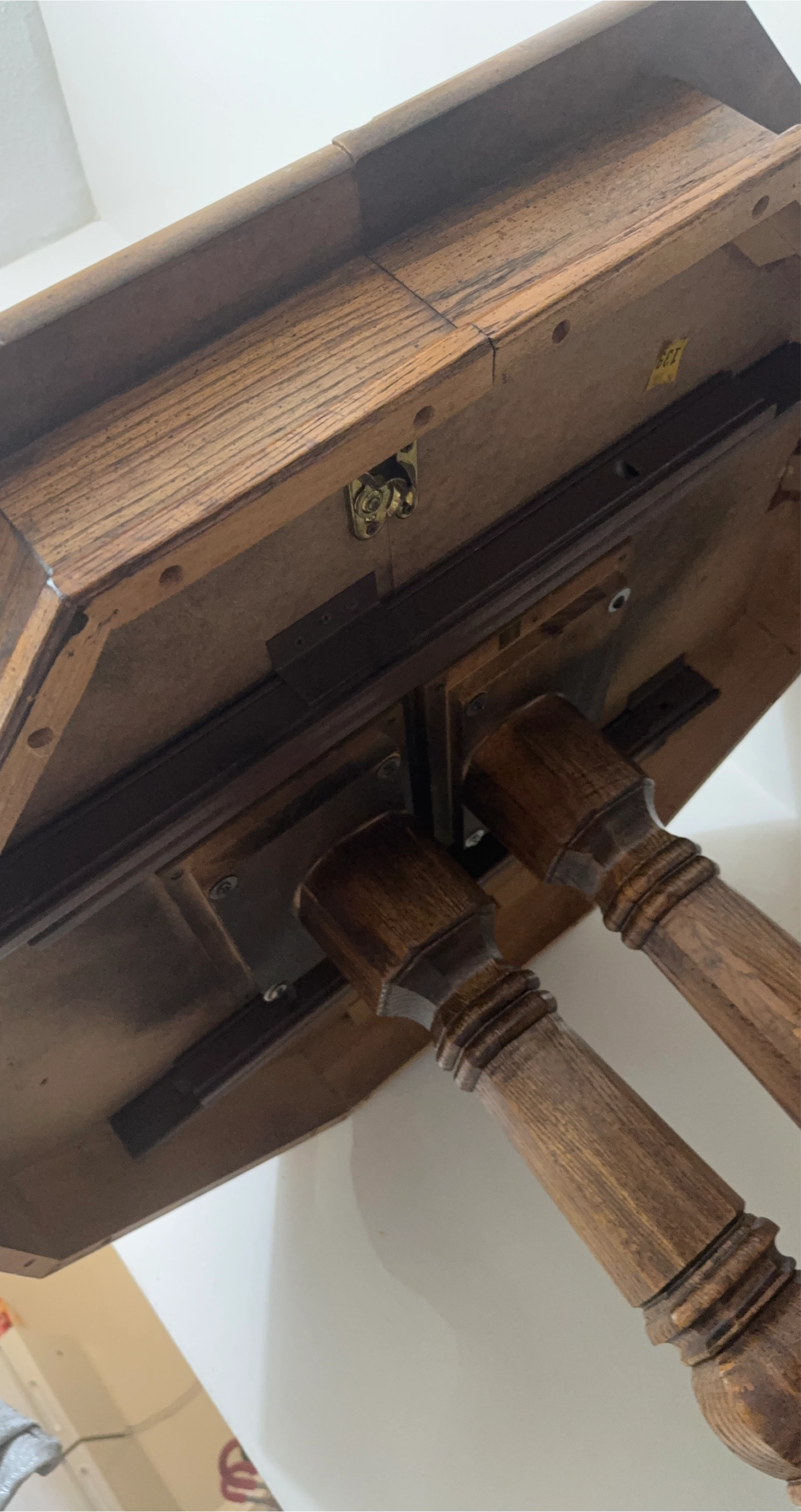 Octagon Wooden Accent Table