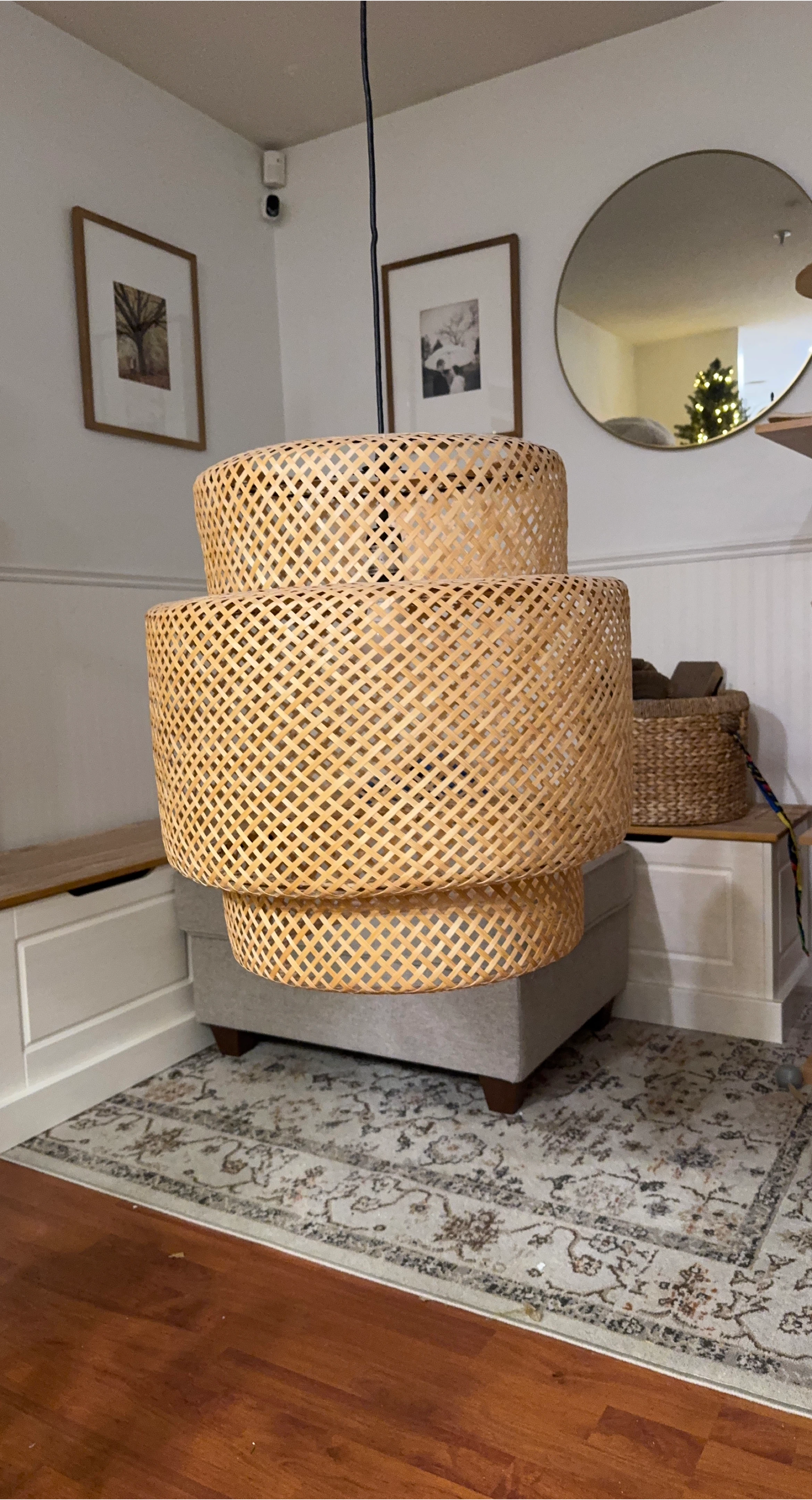 Woven Pendant Light