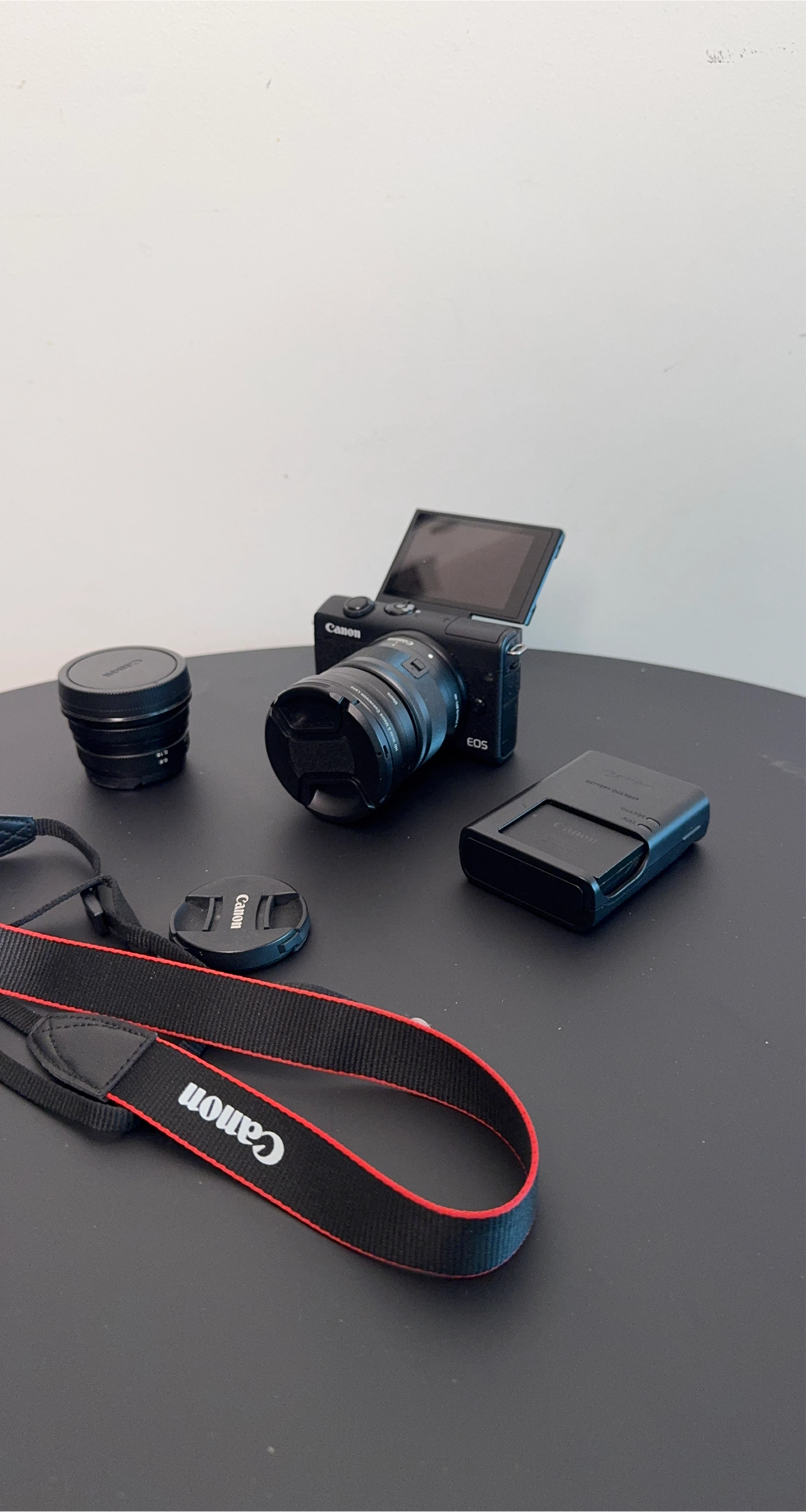 Canon EOS M200 with Lens and Accessories