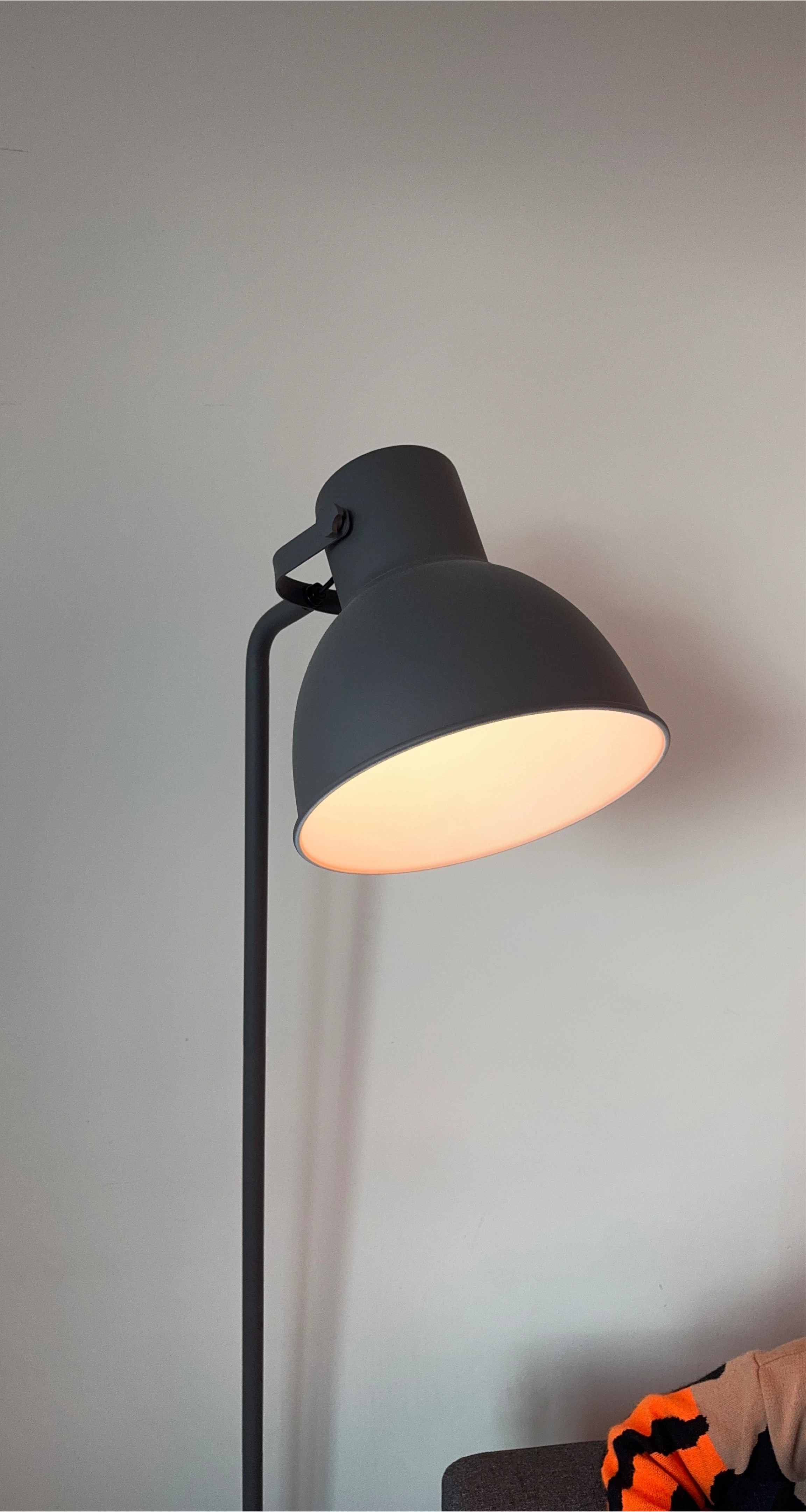 Ikea Grey Floor Lamp