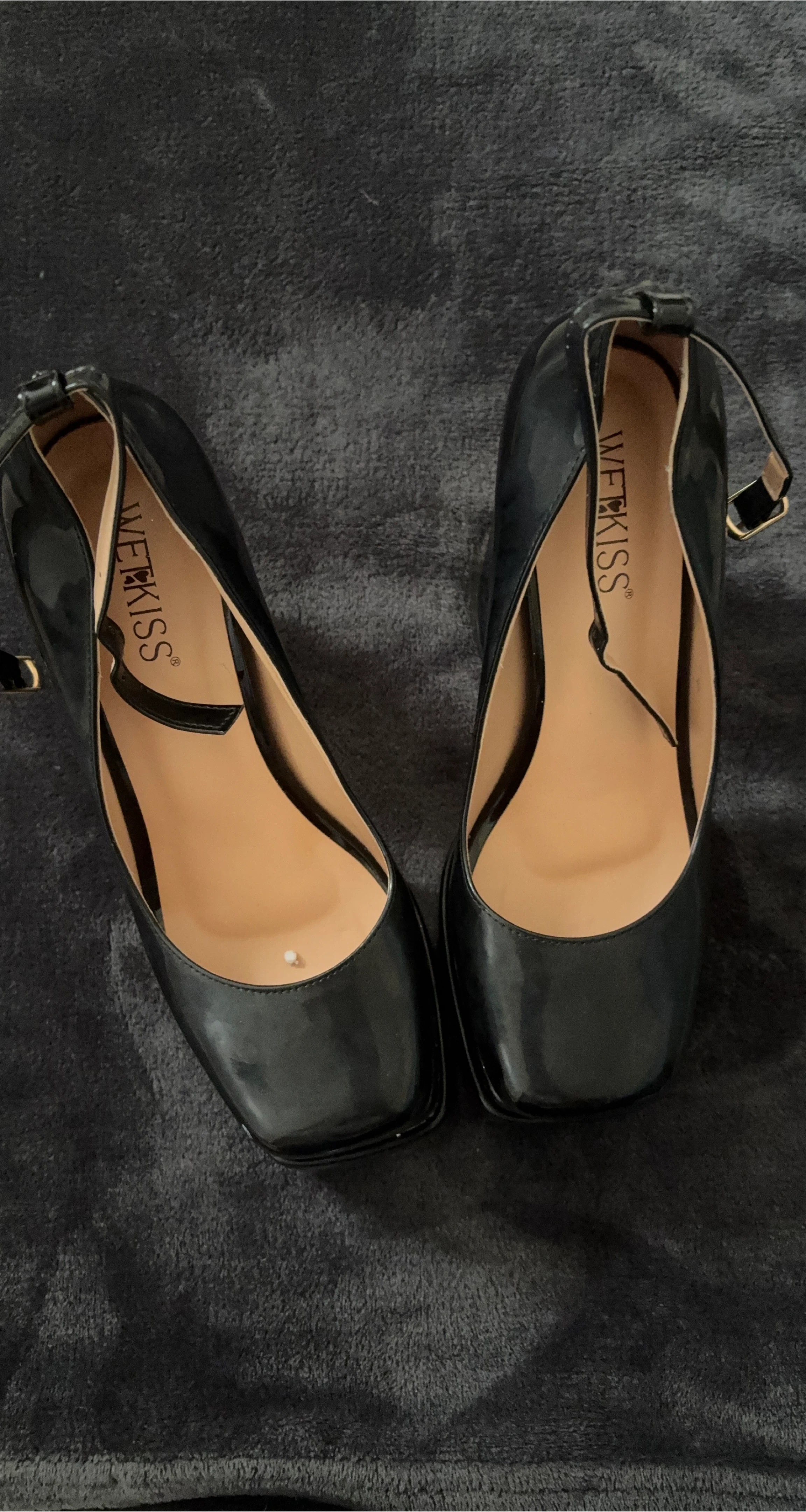 WETKISS Black Heels