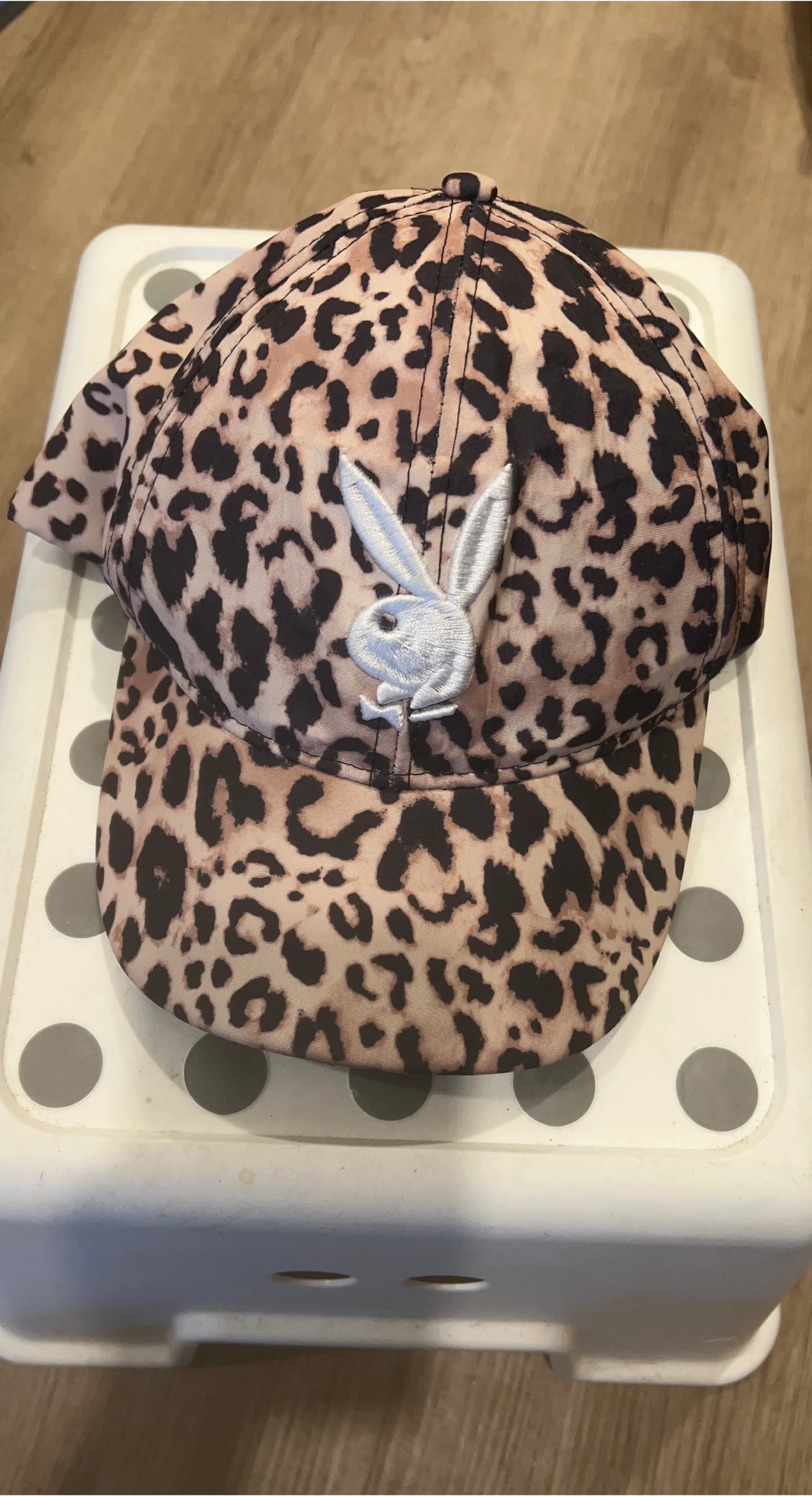 Playboy Leopard Print Baseball Cap