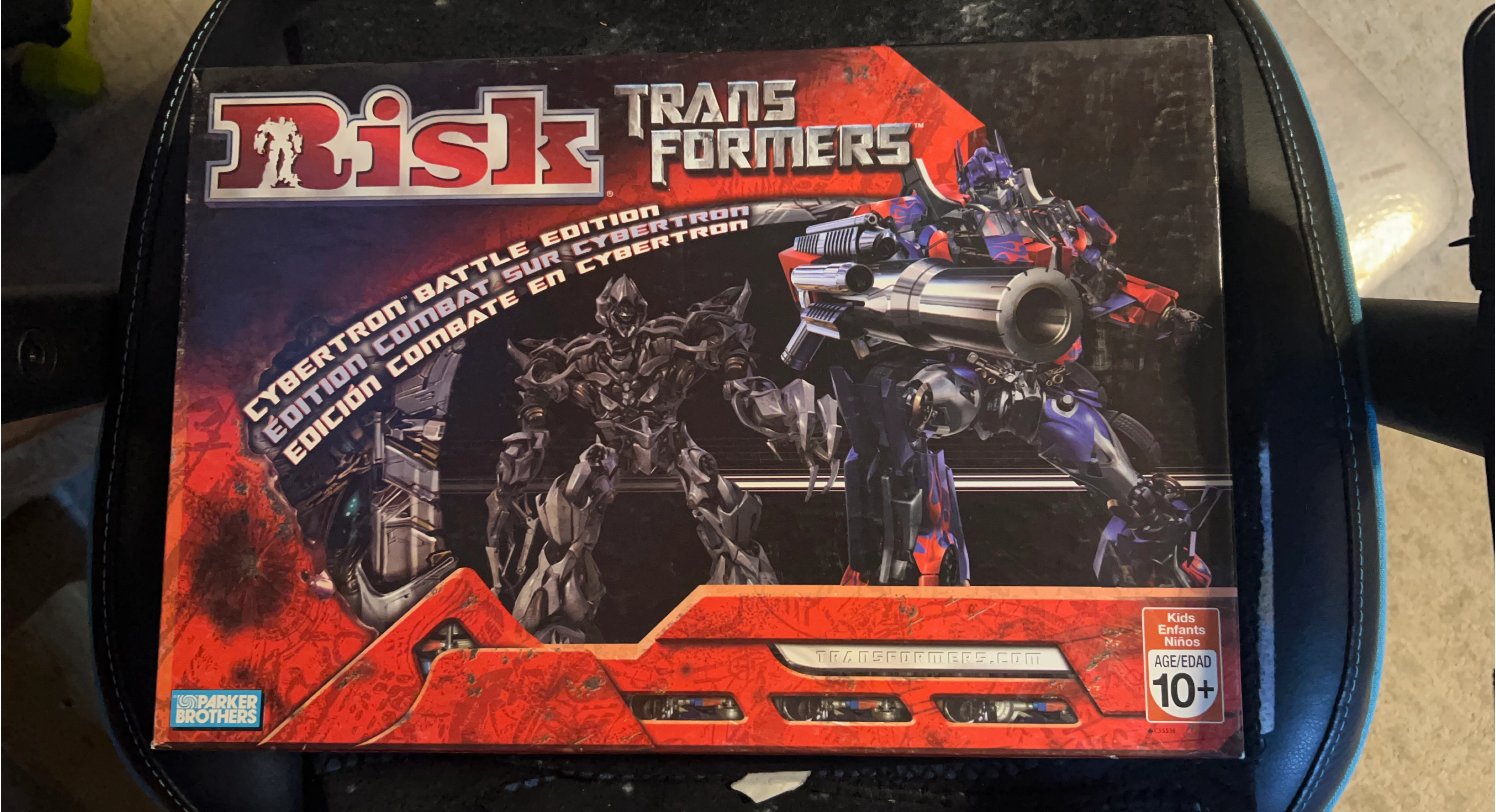Risk Transformers Cybertron Battle Edition Board Game