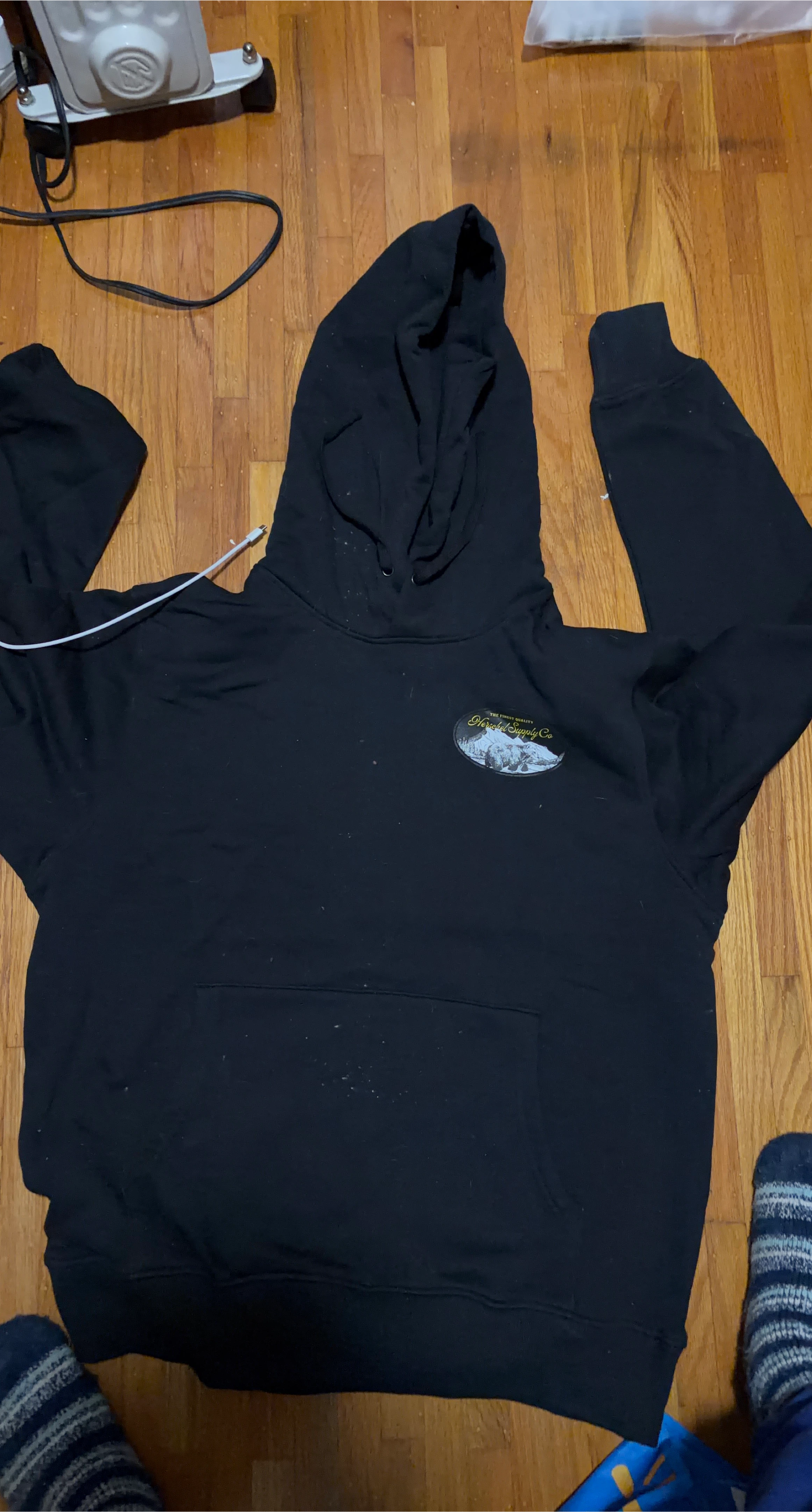 Herschel Supply Co. Black Hoodie