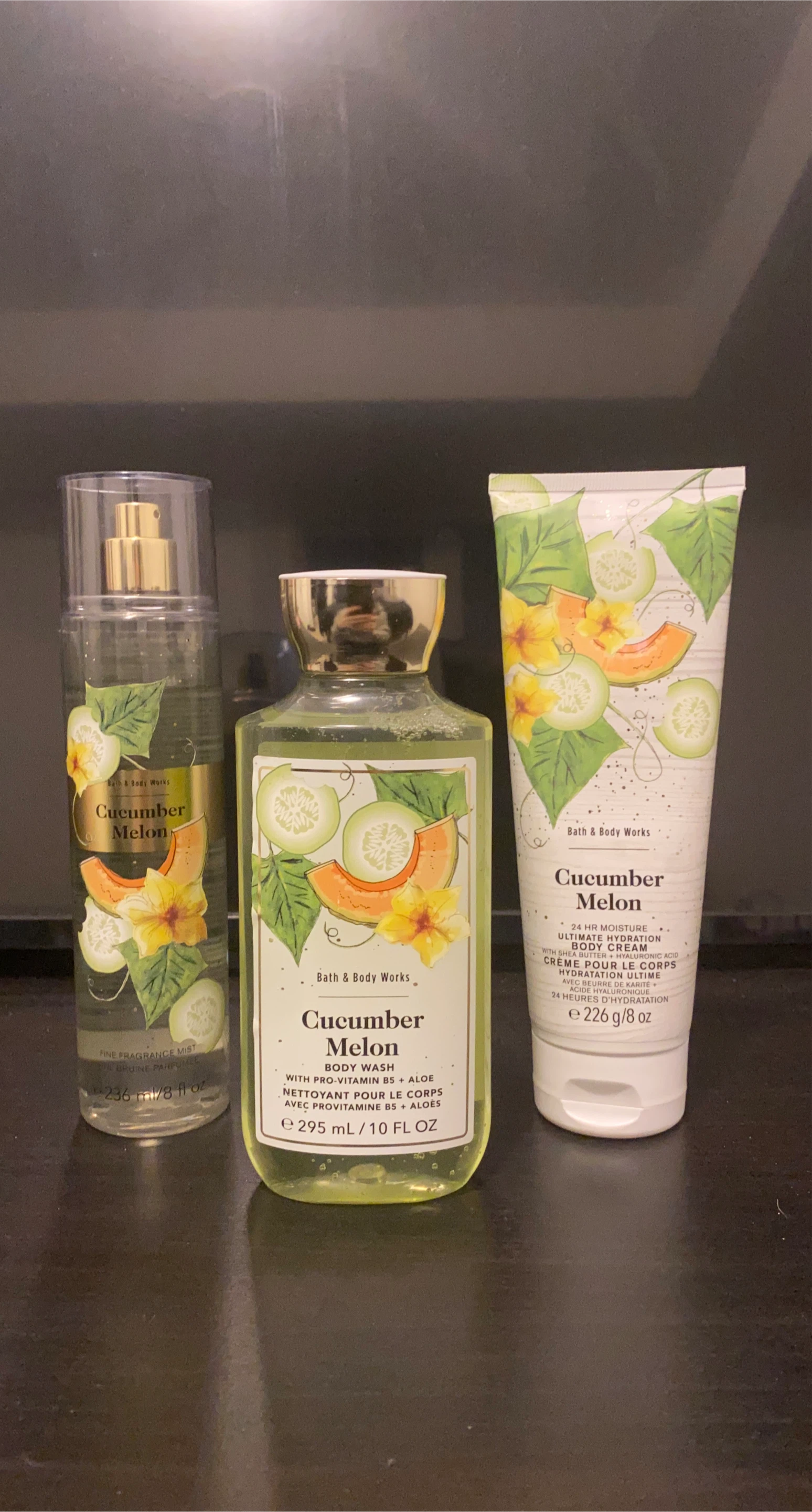 Bath & Body Works Cucumber Melon Set