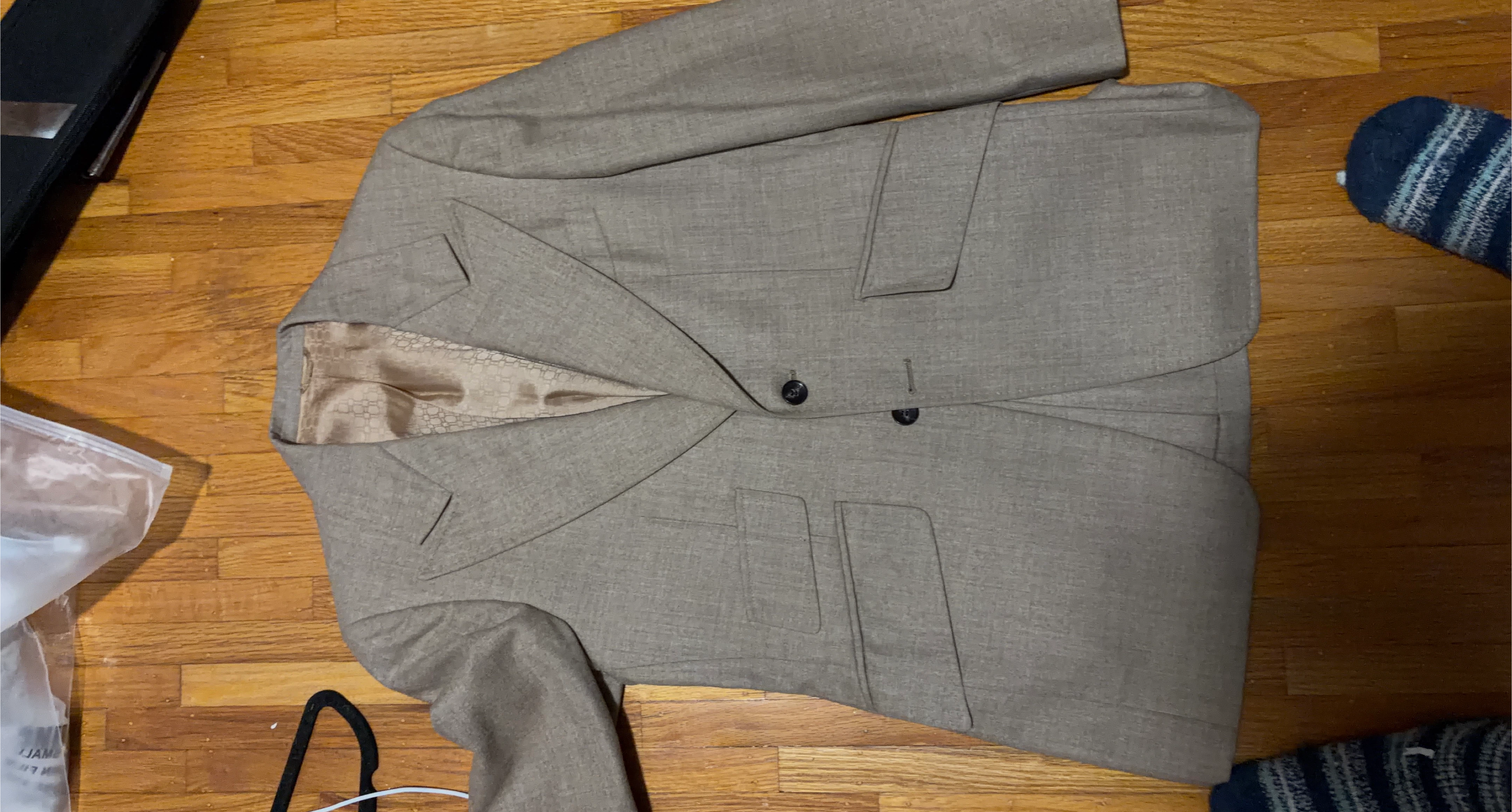 Savile Row Wool Blend Blazer