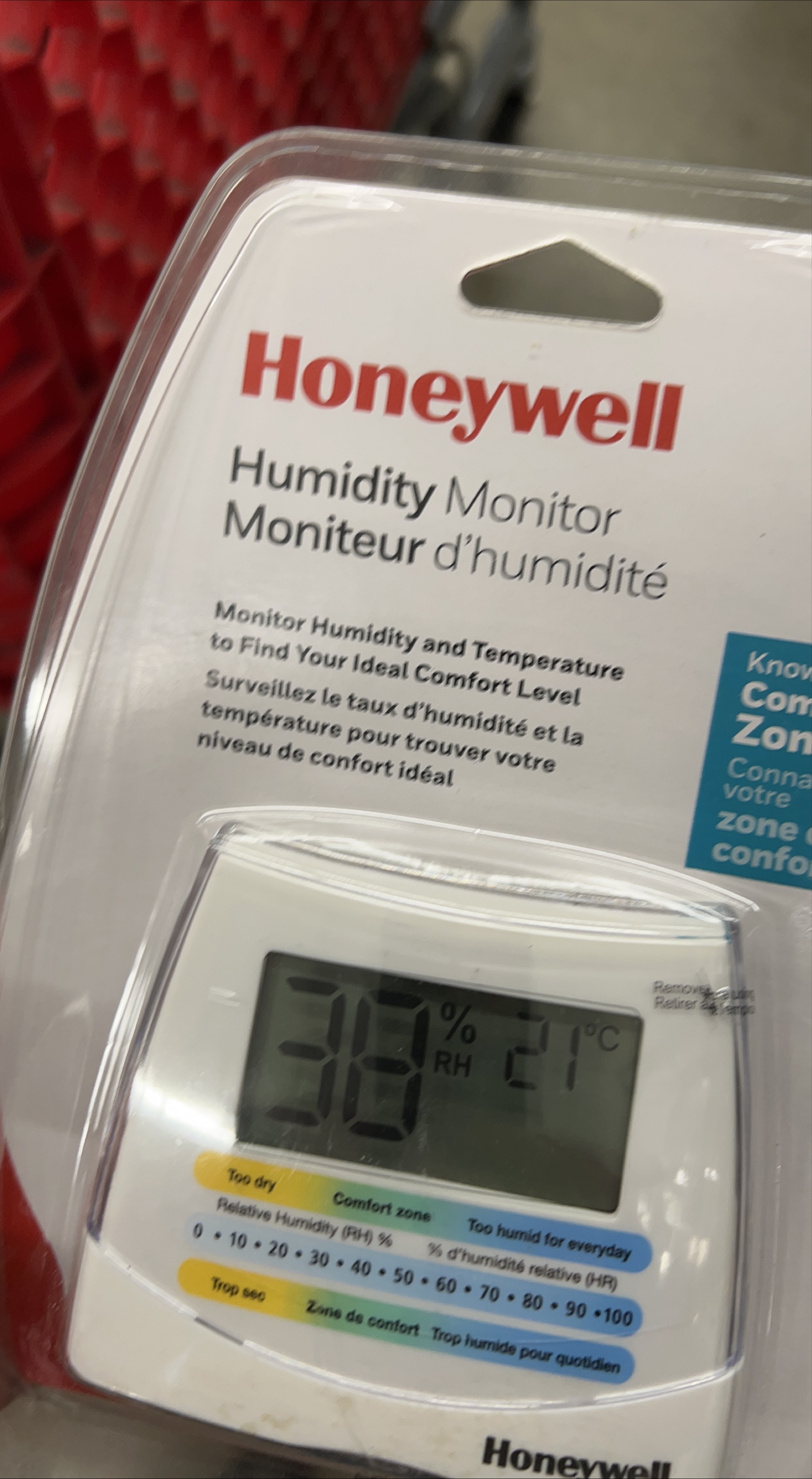 Honeywell Humidity Monitor