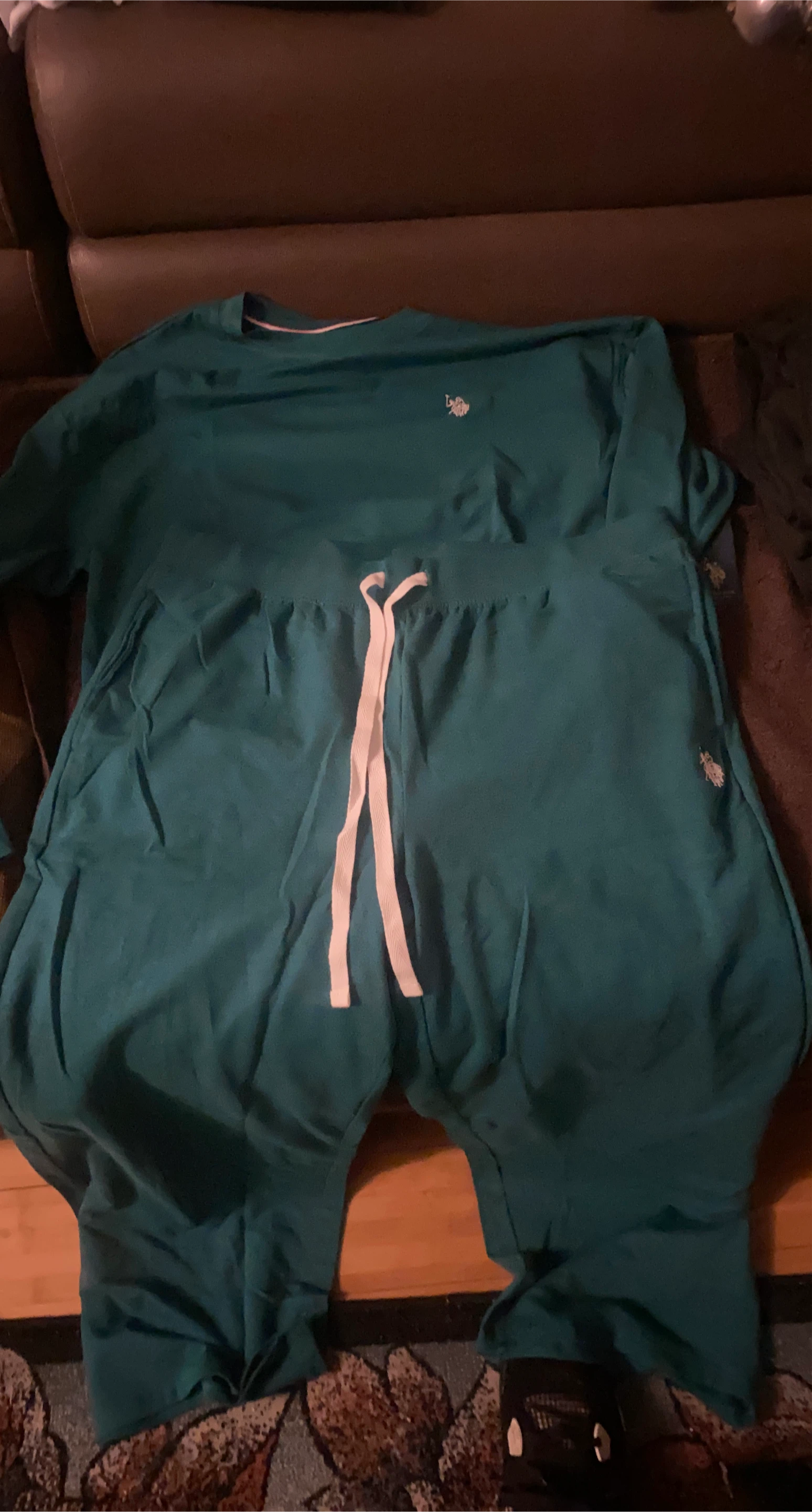 U.S. Polo Assn. Green Matching Set
