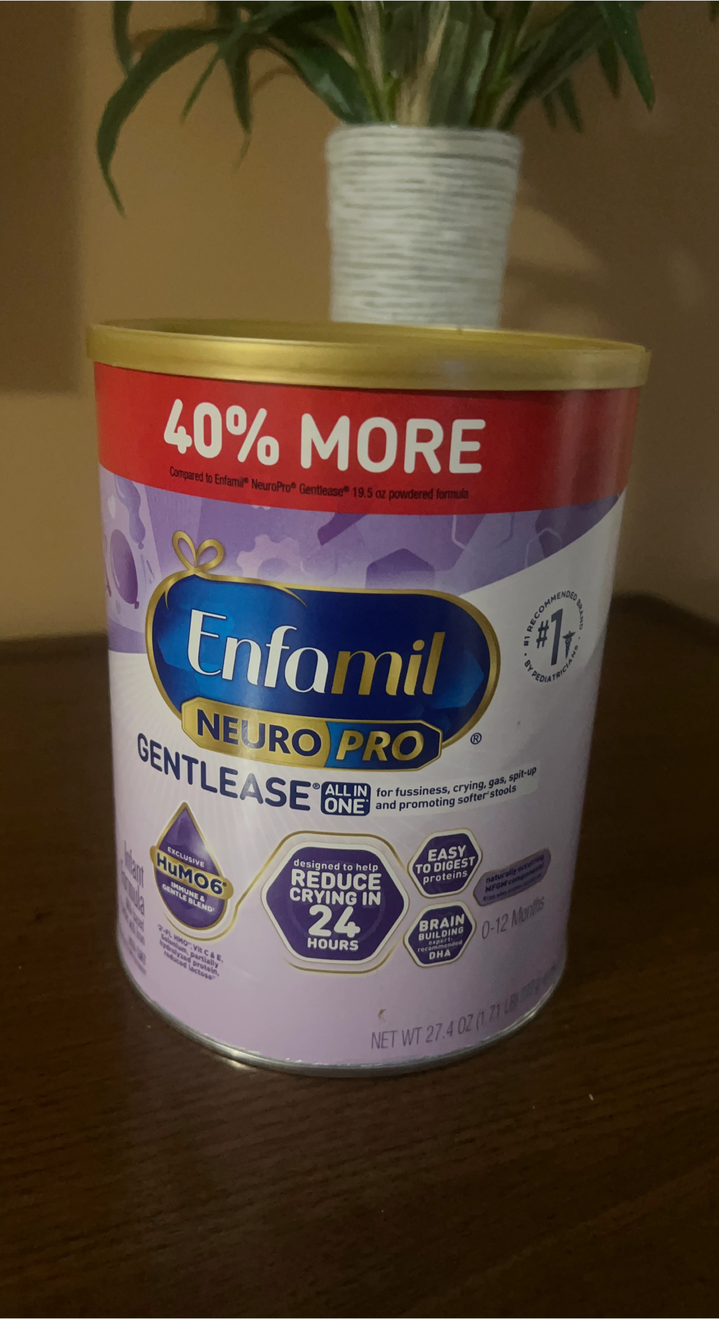 Enfamil NeuroPro Gentlease Formula - 27.4 oz