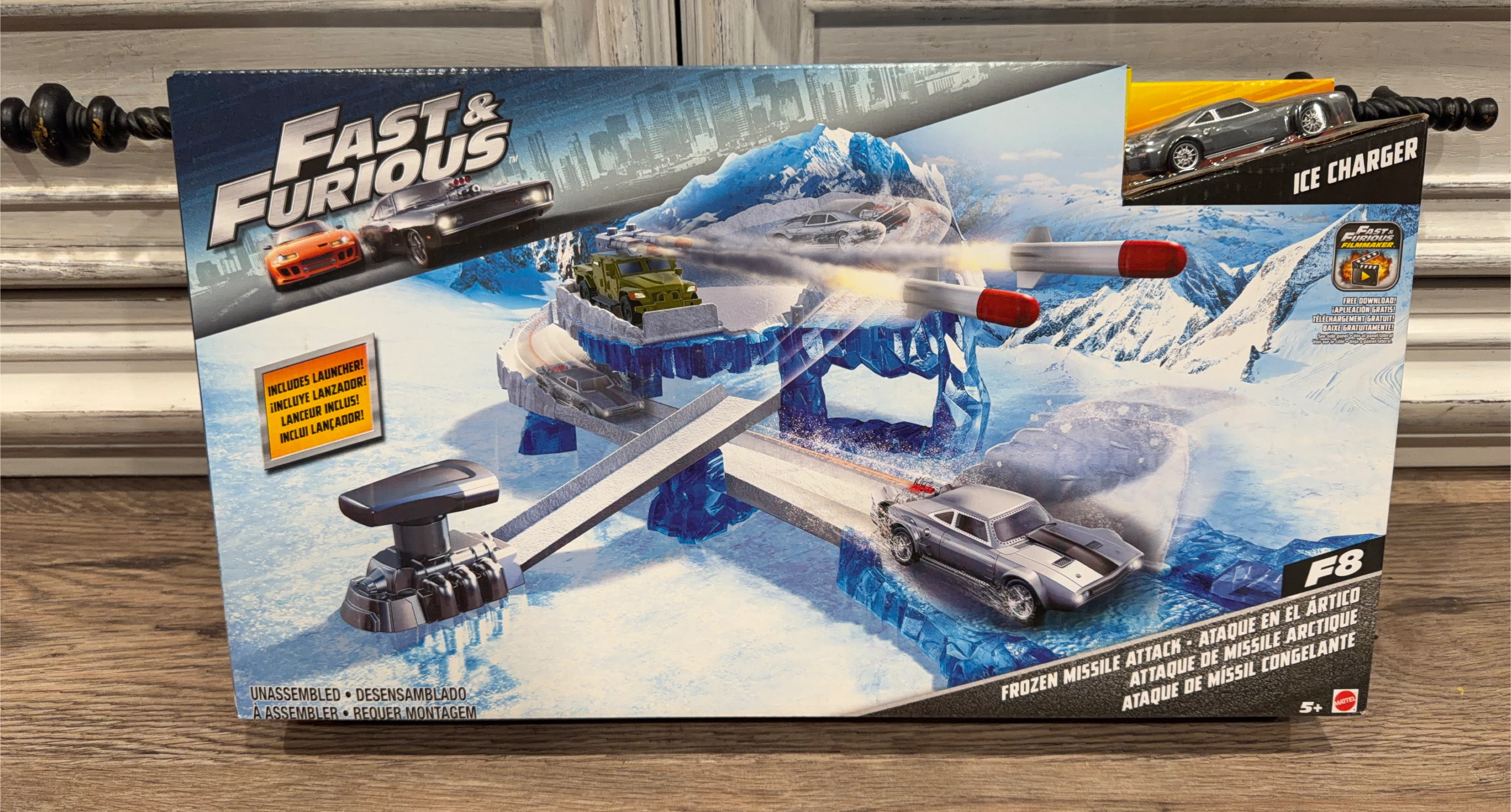 Fast & Furious Frozen Missile Attack Playset