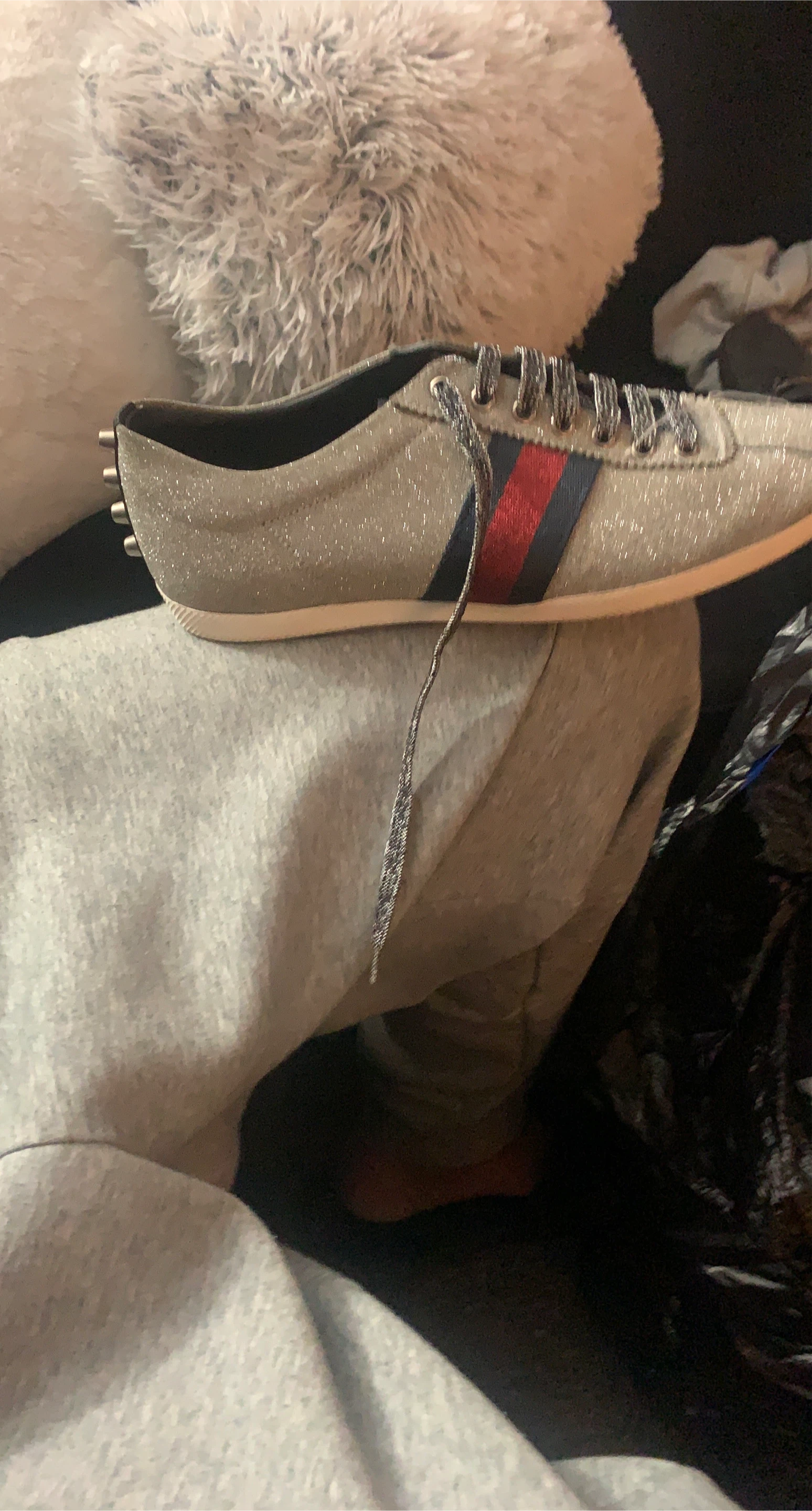 Gucci Glitter Sneakers