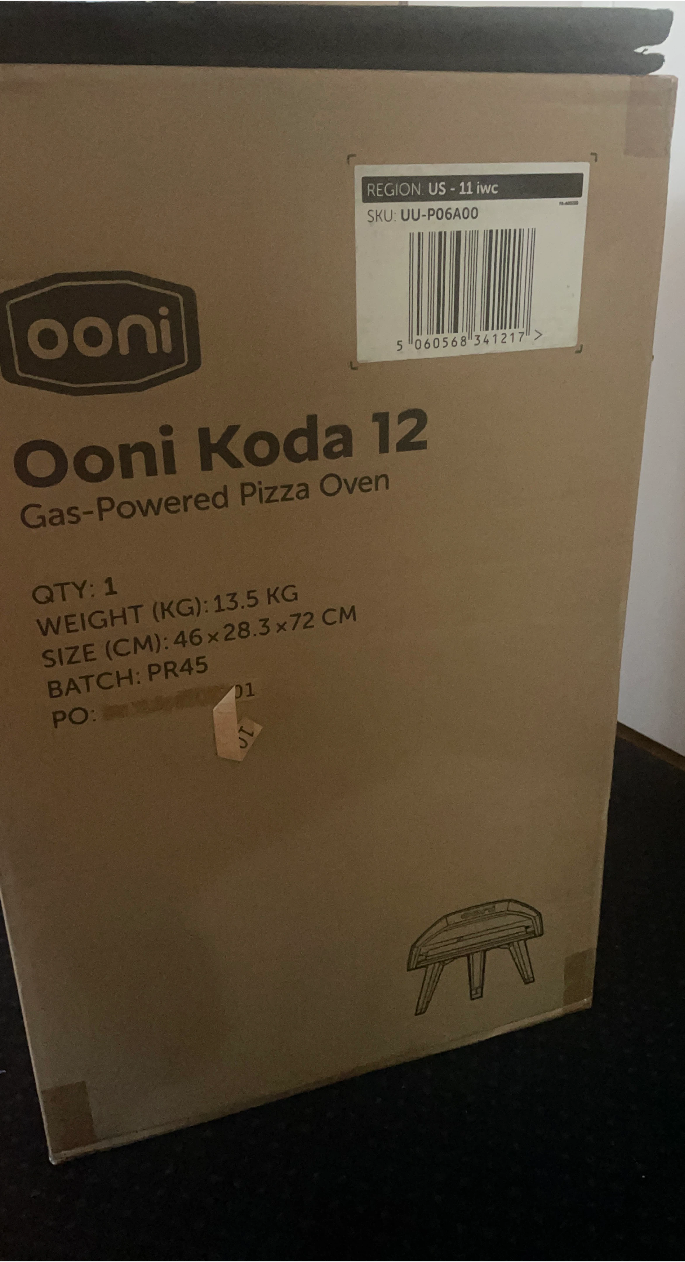Ooni Koda 12 Gas-Powered Pizza Oven