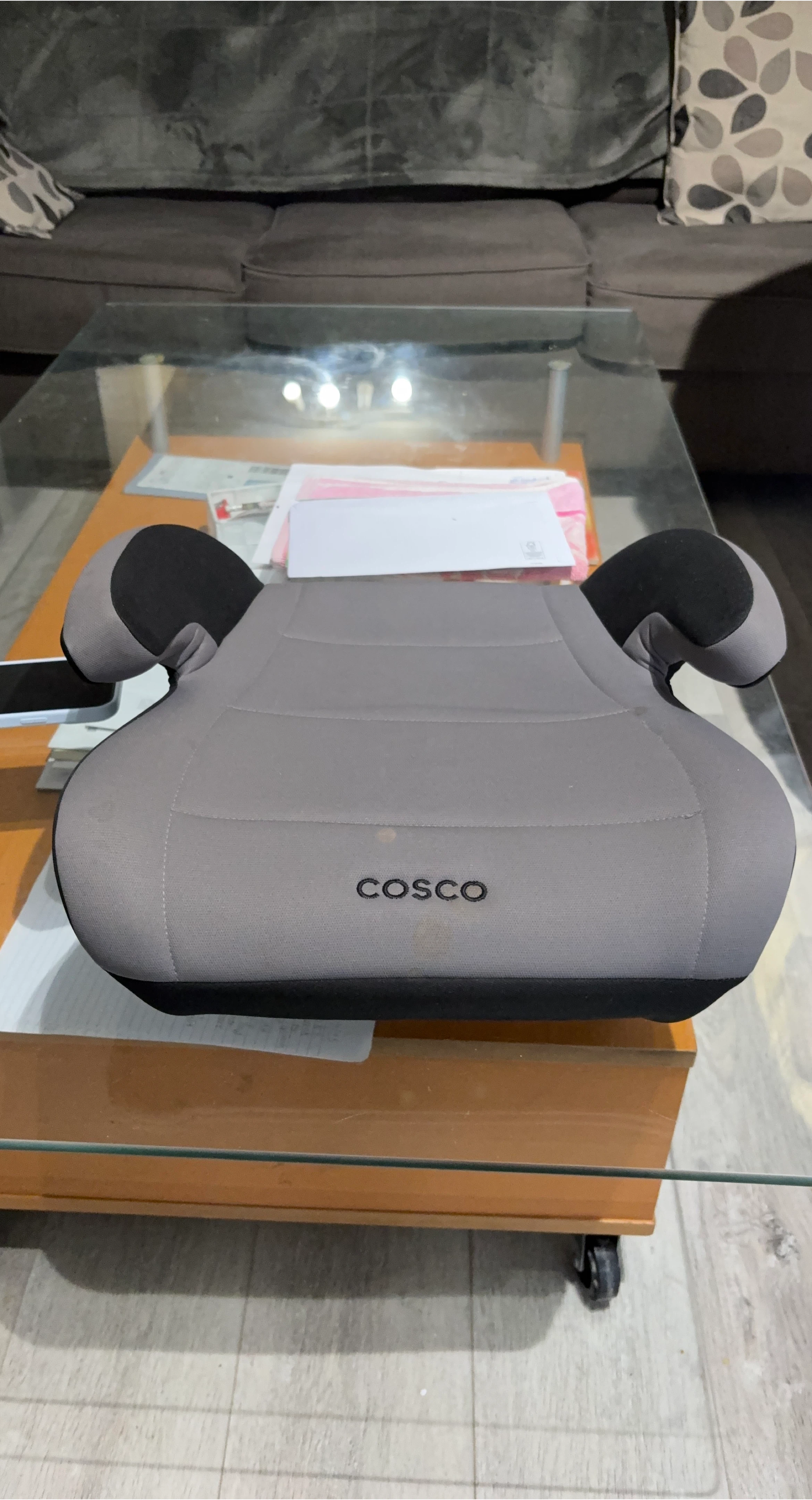 Cosco Booster Car Seat - Grey