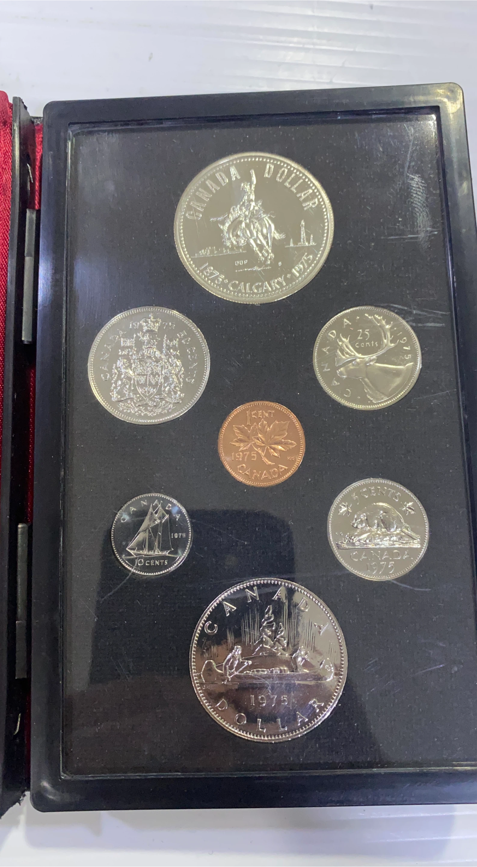 1975 Canadian Coin Set