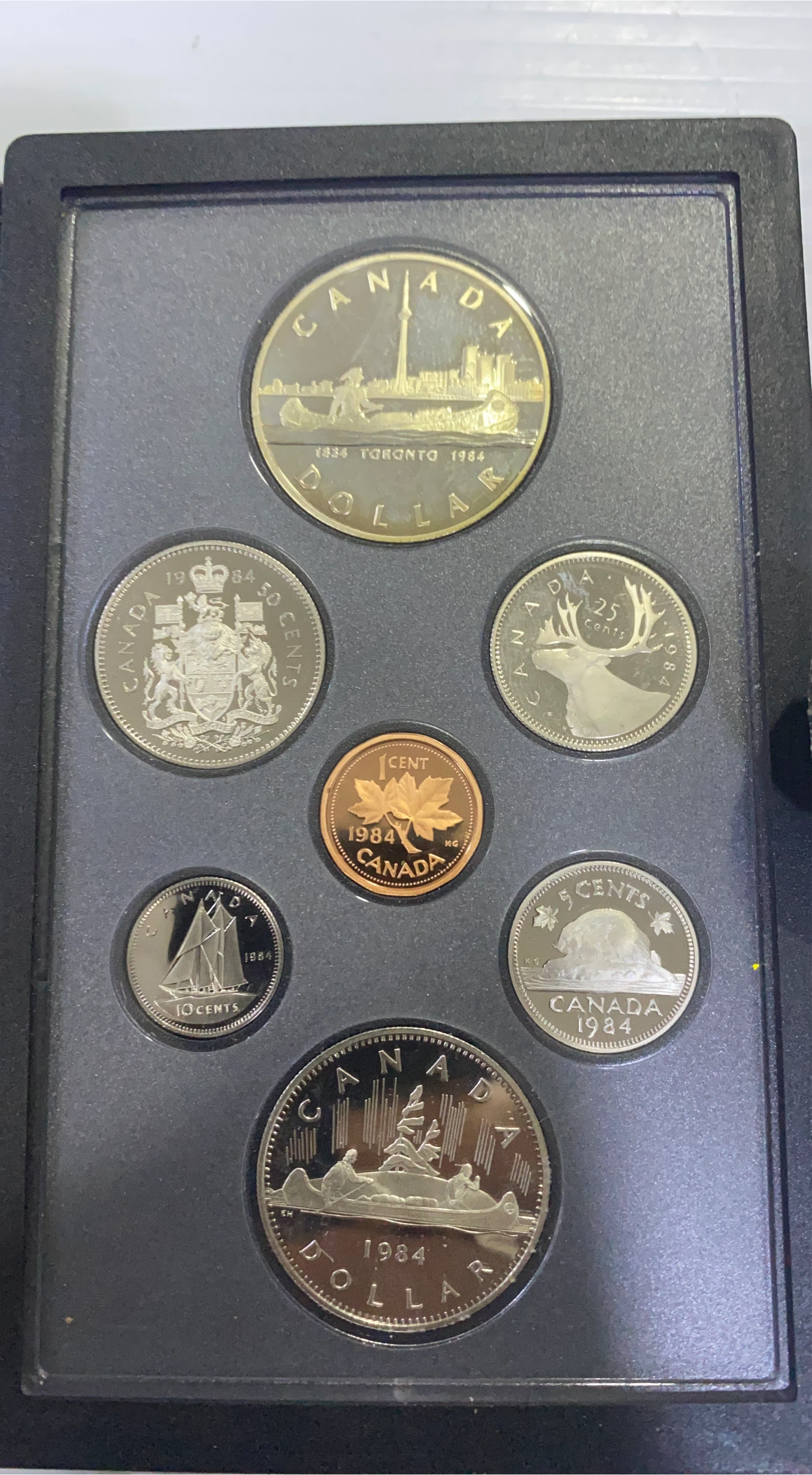 Royal Canadian Mint 1984 Coin Set
