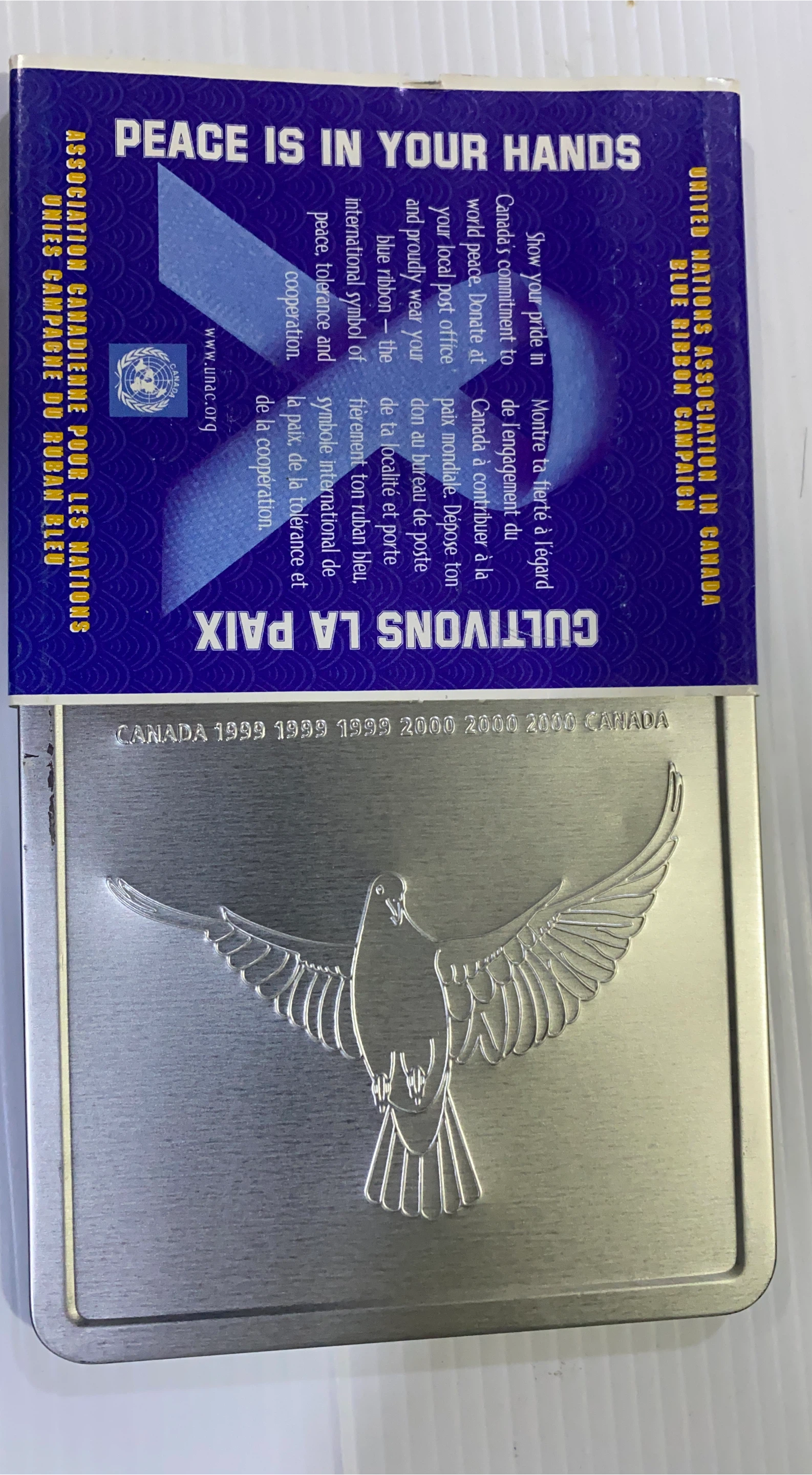 United Nations Canada Peace Coin