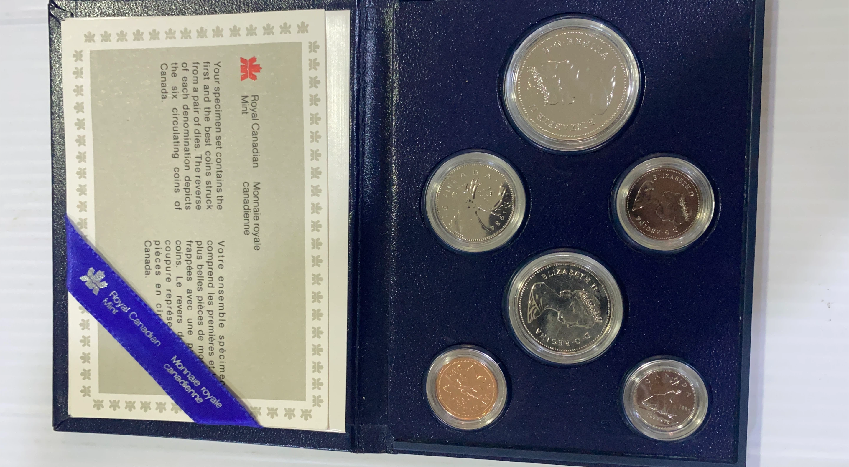 1984 Royal Canadian Mint Specimen Set