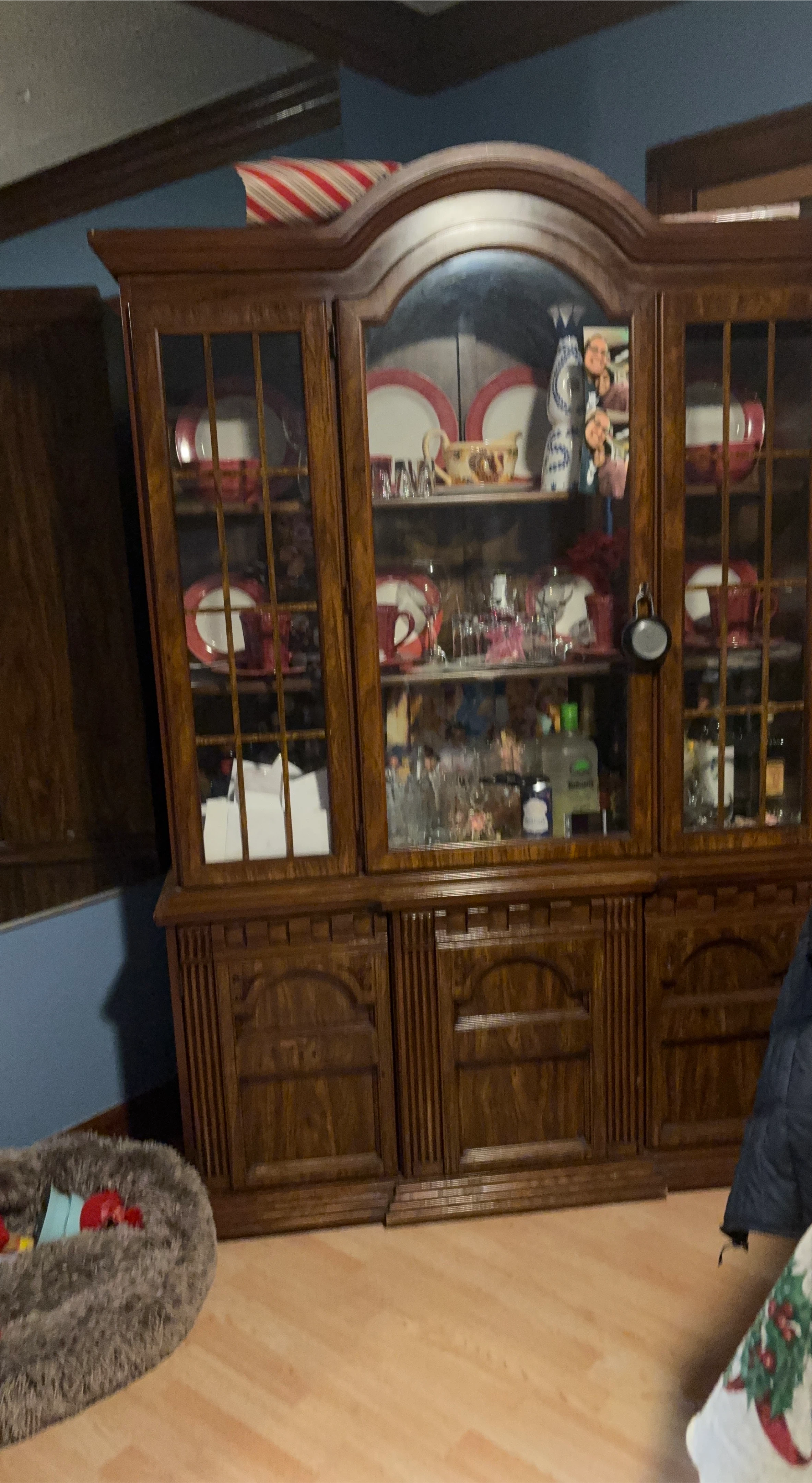 Wooden China Cabinet
