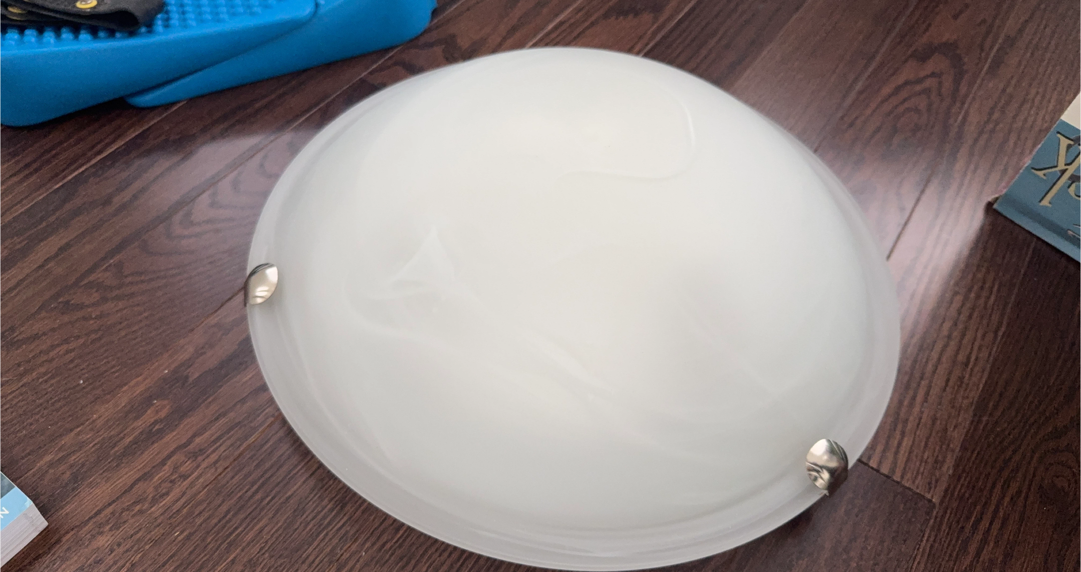 Ceiling Light Fixture - White Dome