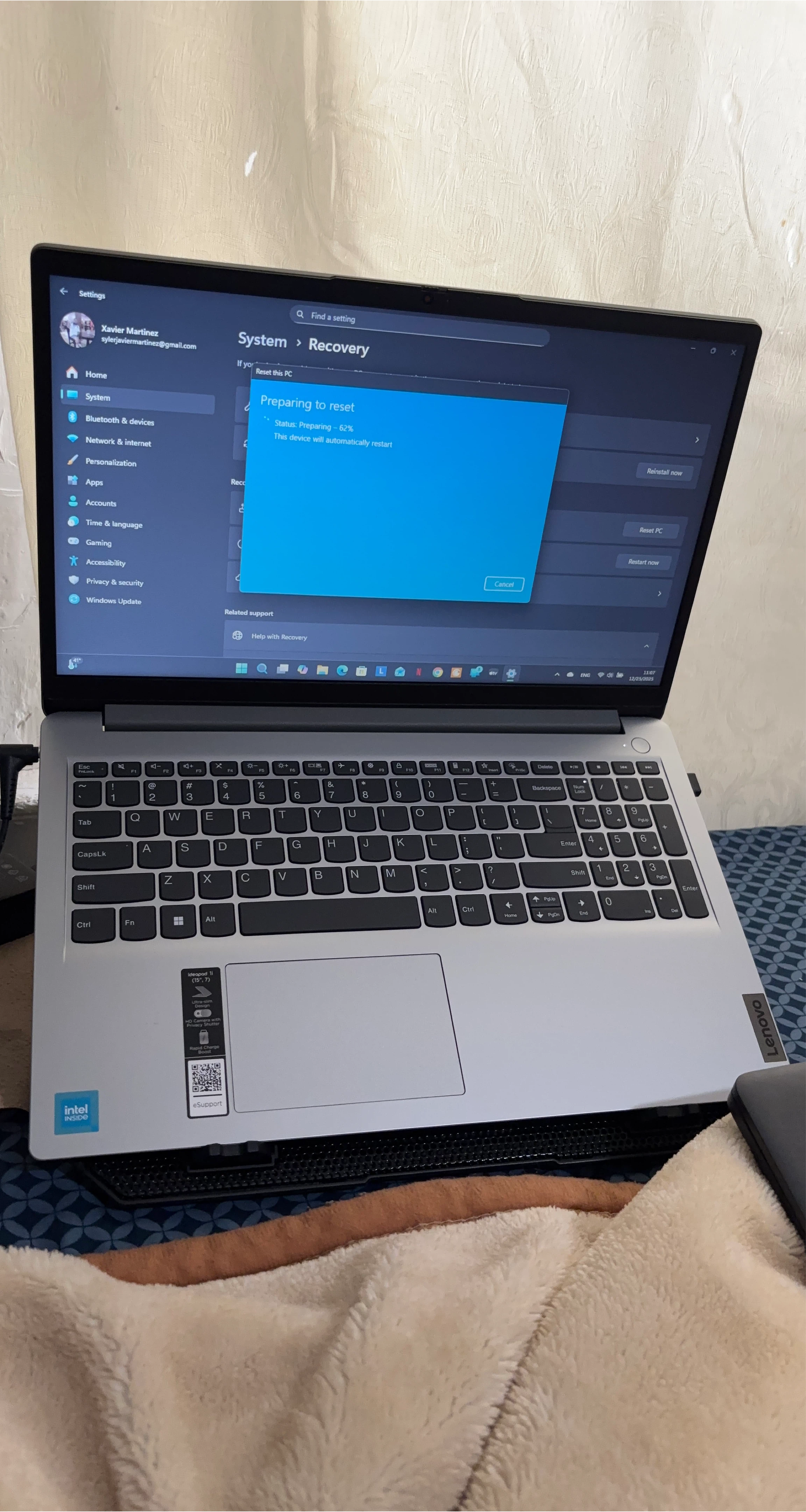 Lenovo IdeaPad 1i 15IJL7 Laptop
