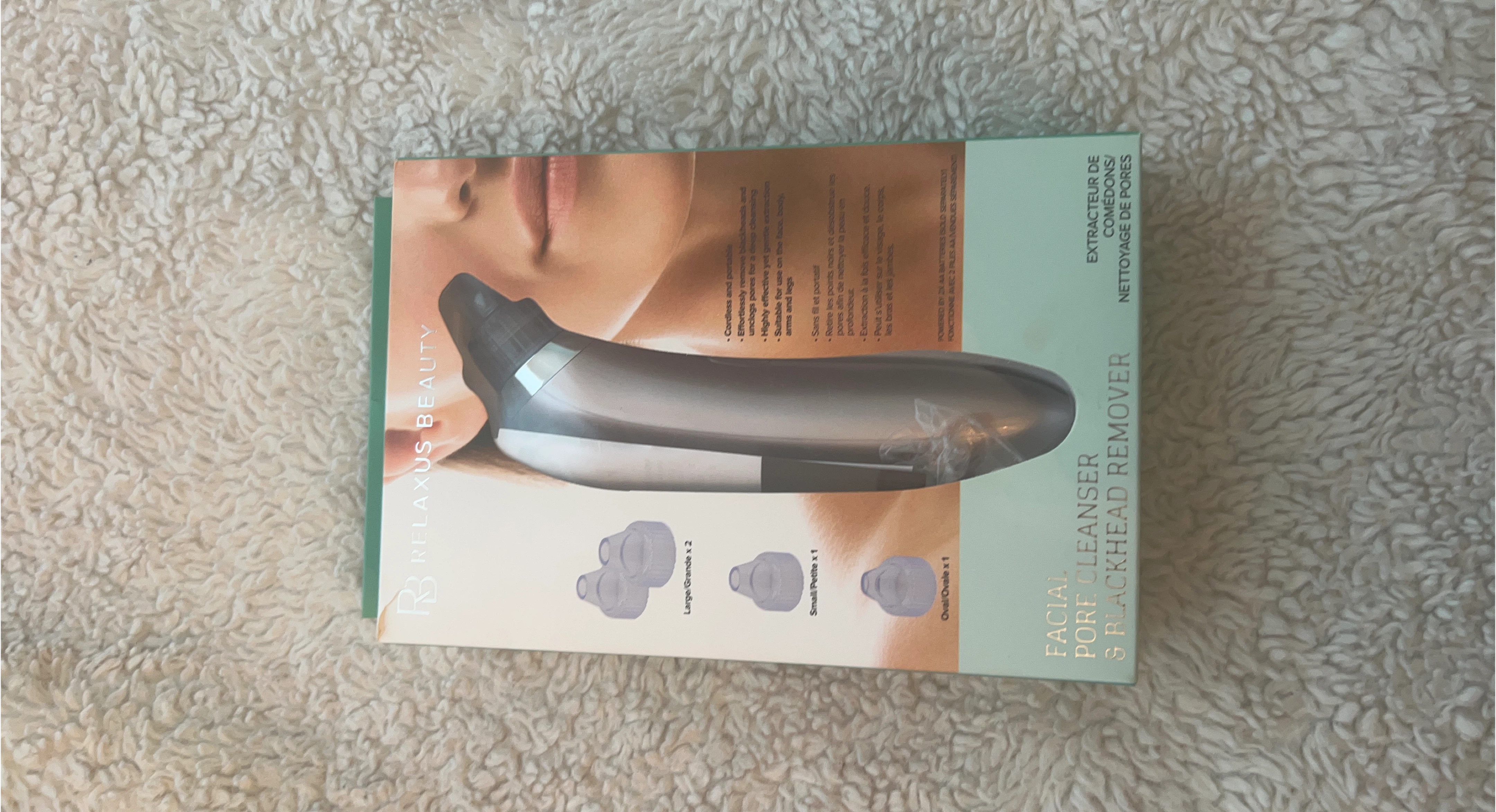 Relaxus Beauty Facial Pore Cleanser Blackhead Remover