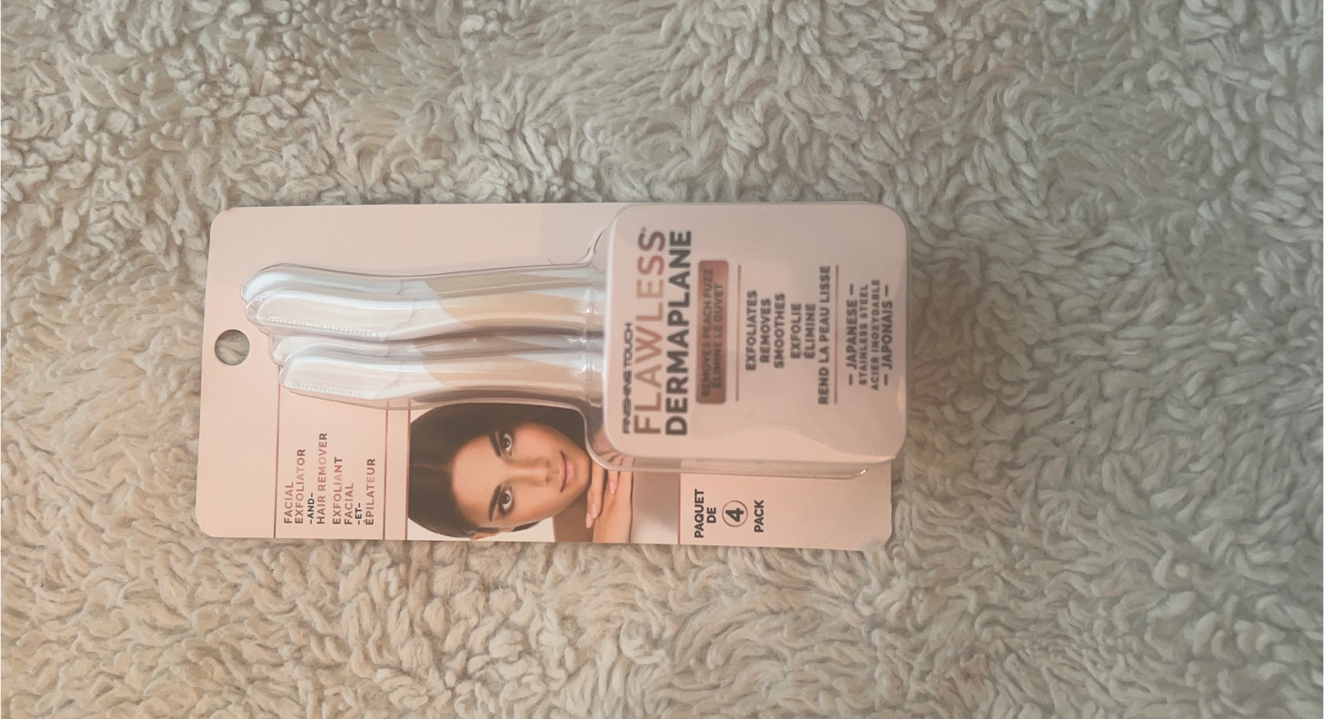 Finishing Touch Flawless DermaPlane Facial Hair Remover - New