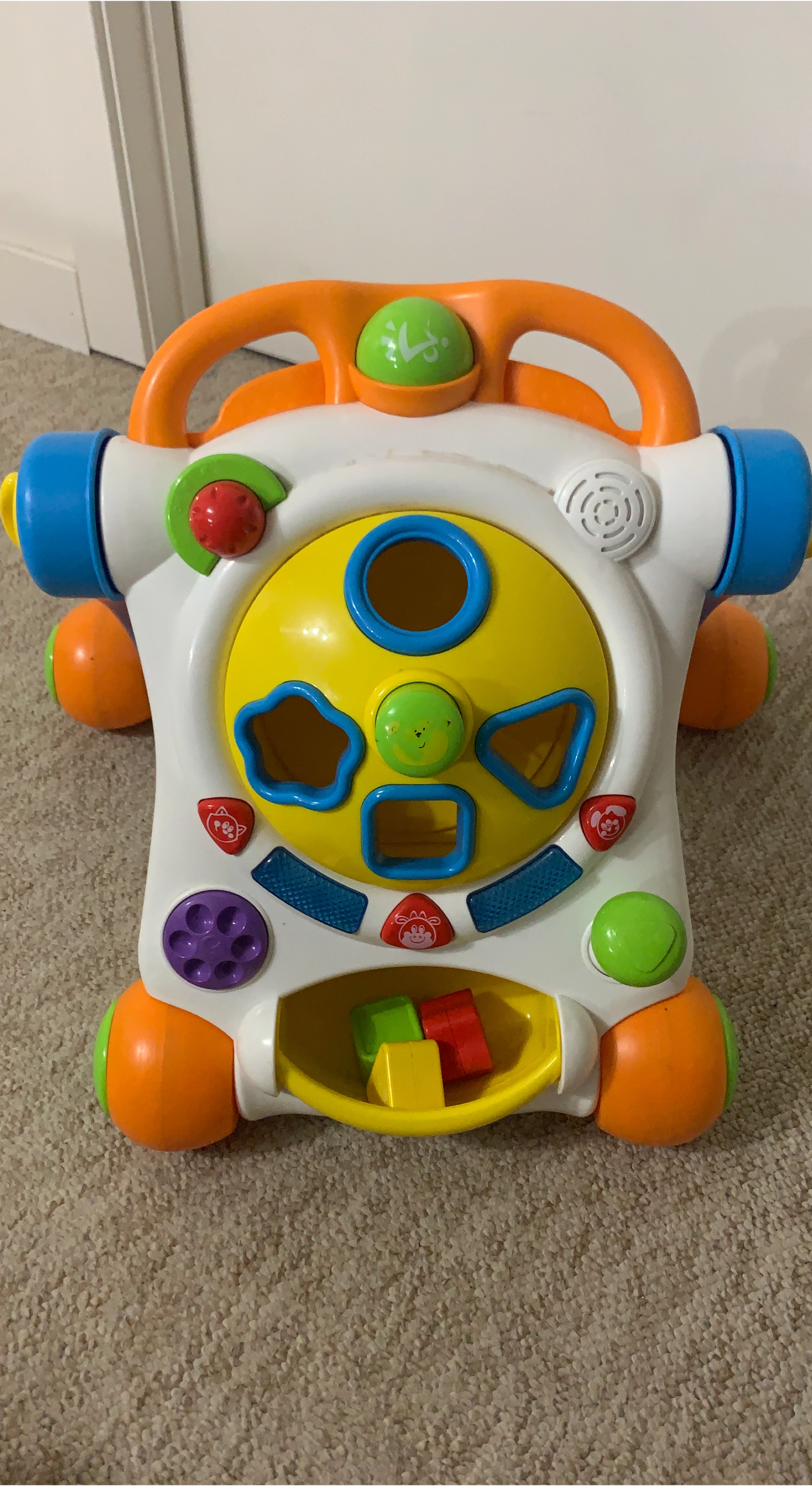 Baby Walker with Shape Sorter