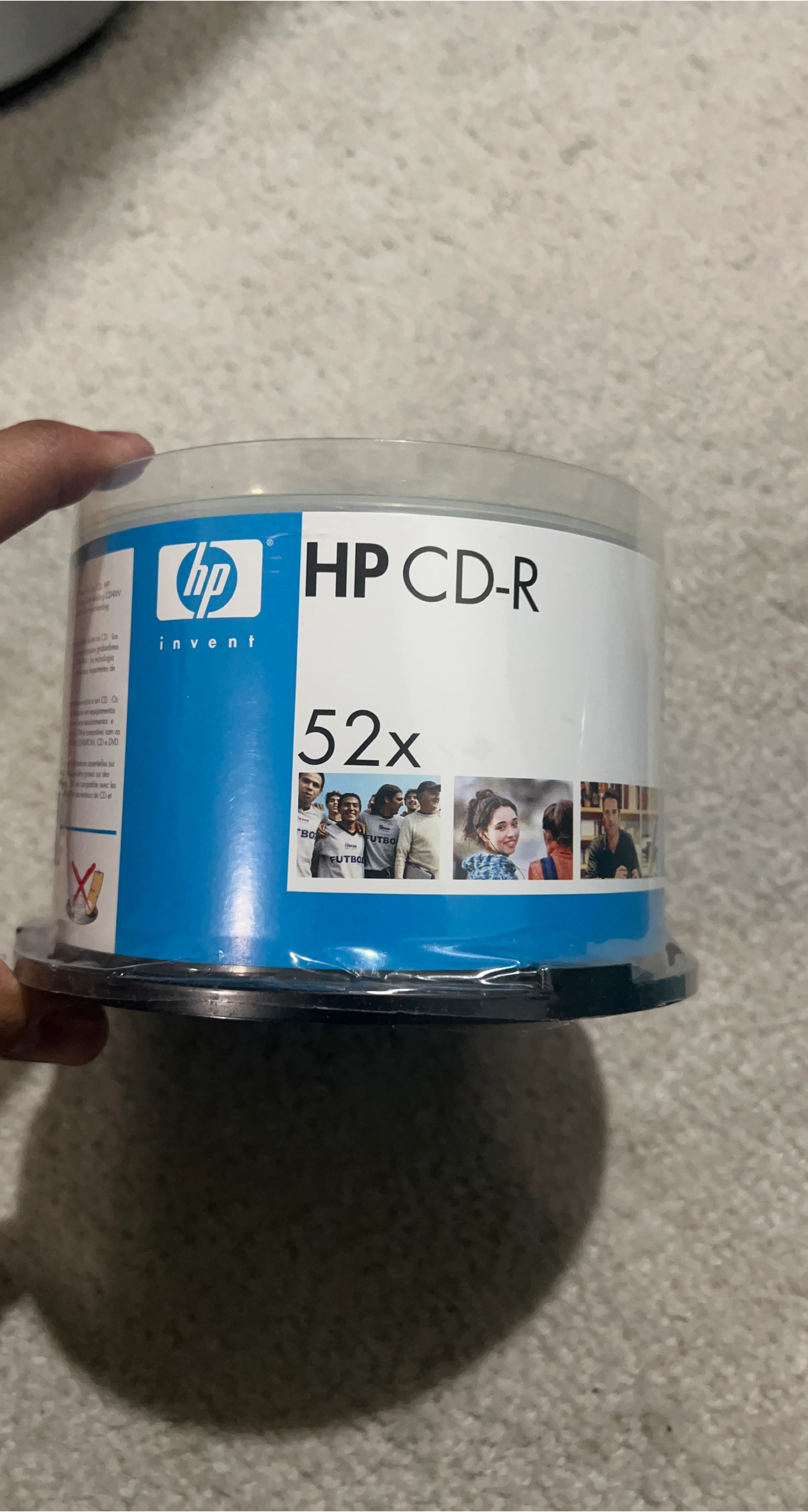 HP CD-R 52x Spindle