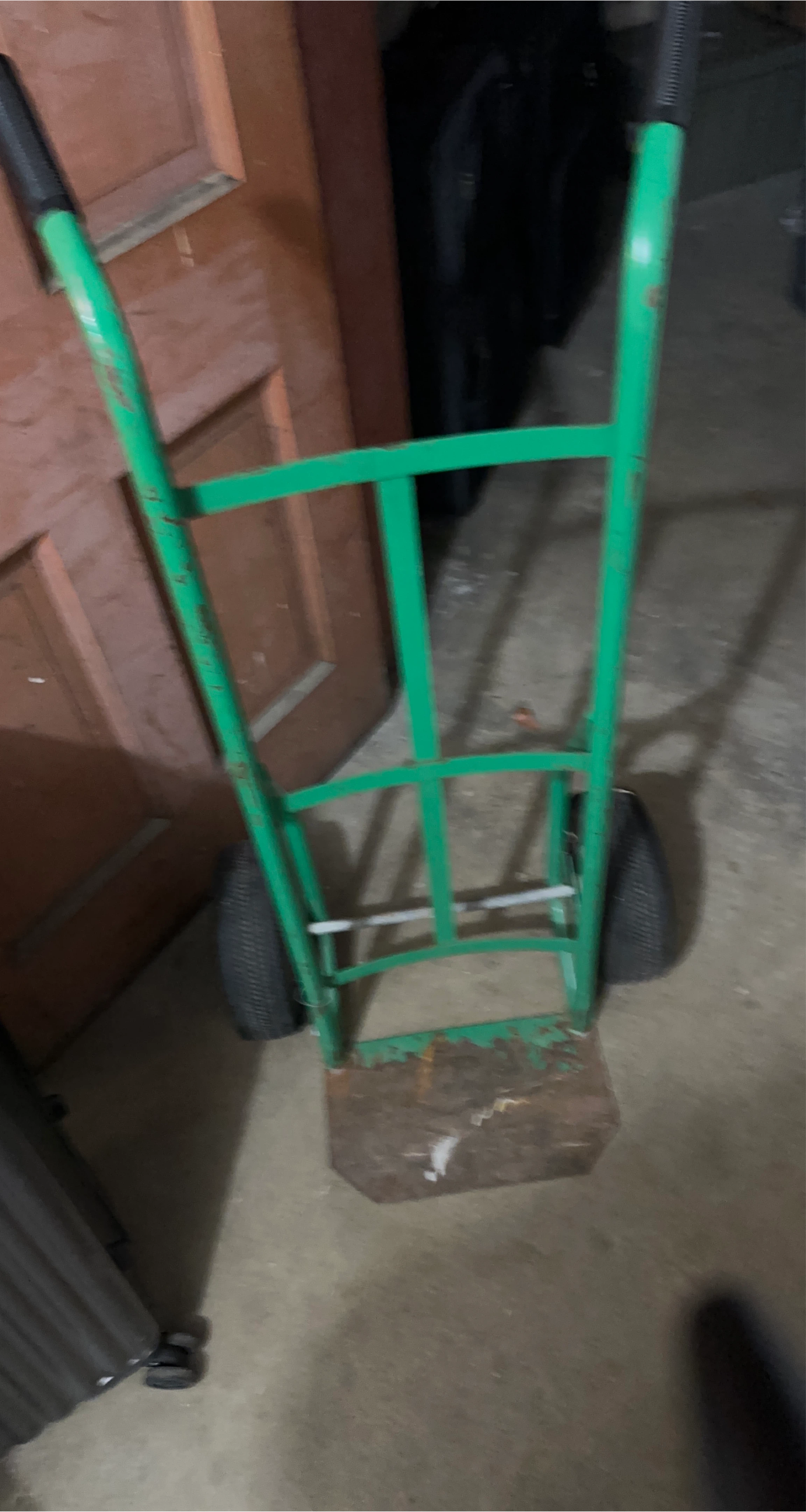 Green Hand Truck Dolly tuff cart