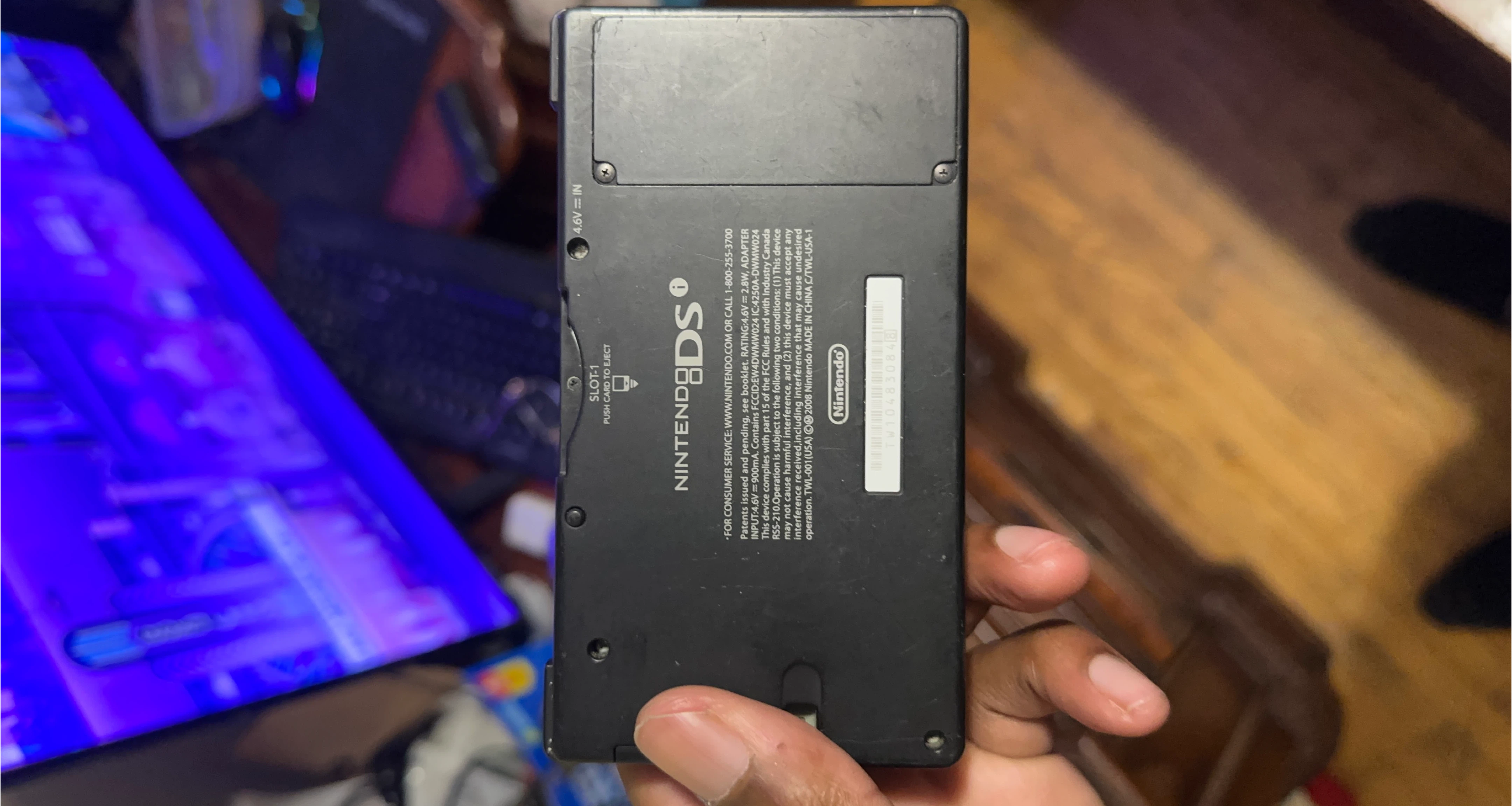 Nintendo DS Black Handheld Console