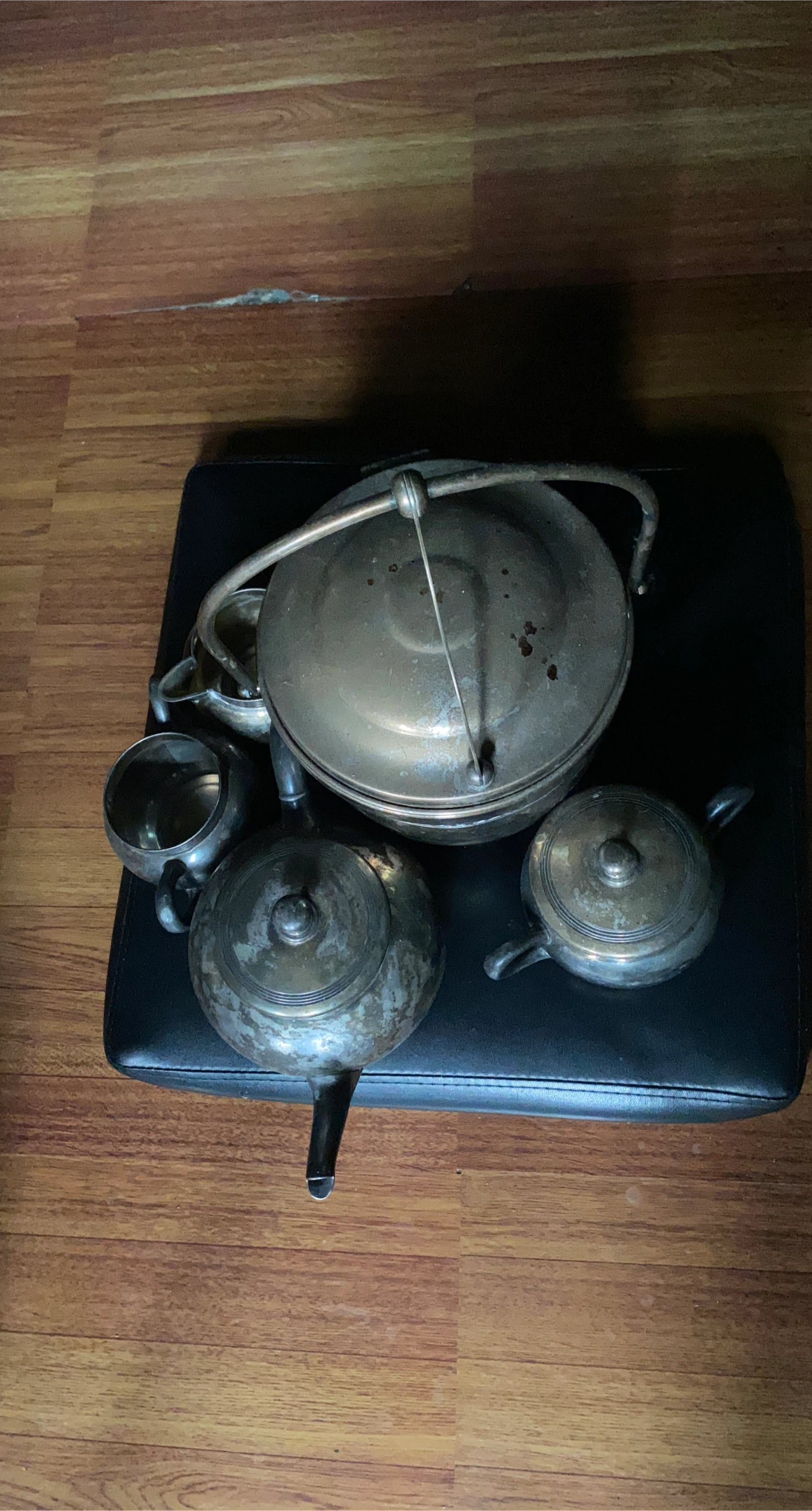 Vintage Silver Tea Set (Cash Only)