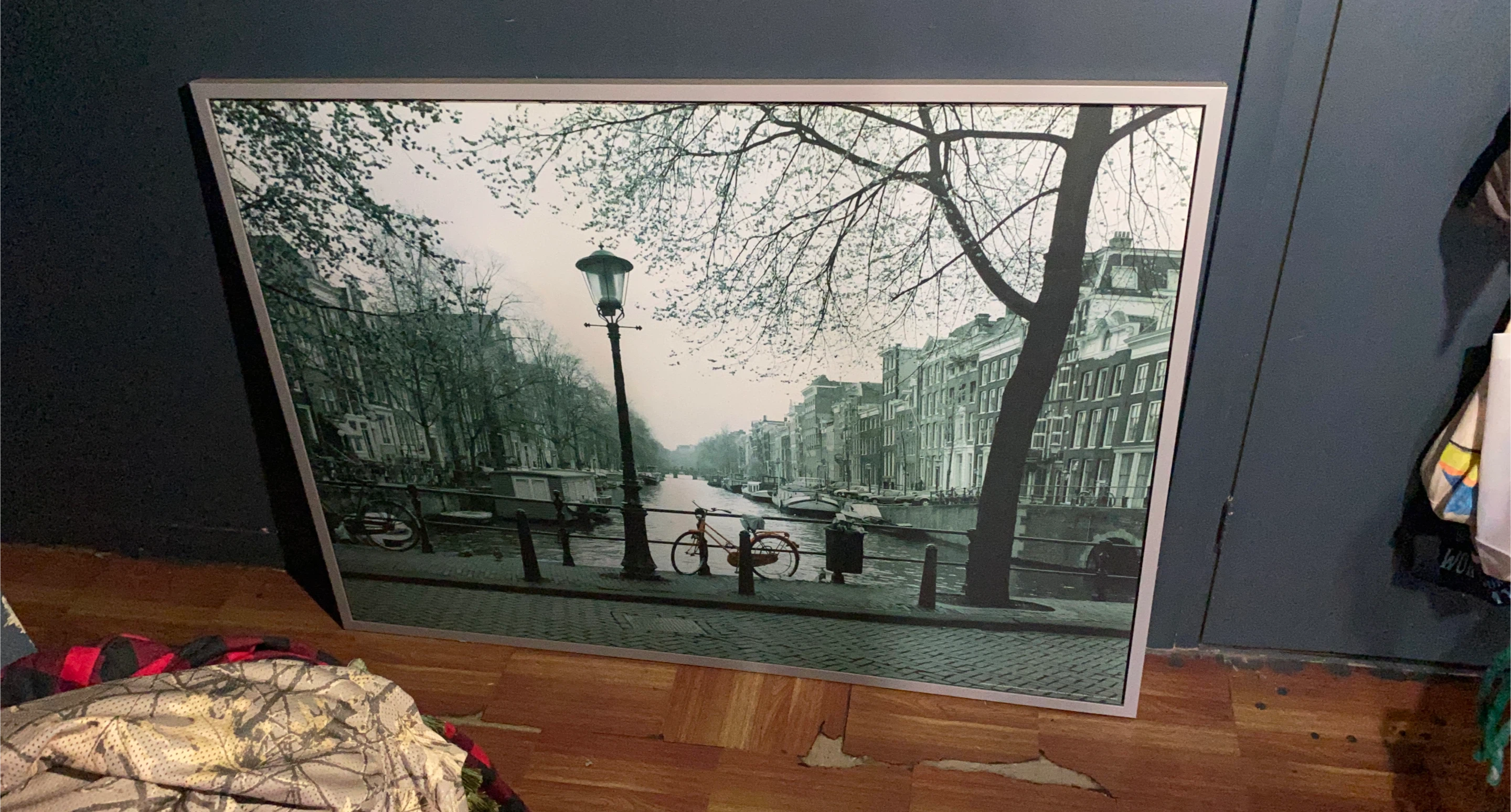 Amsterdam Canal Framed Print (Cash Only)