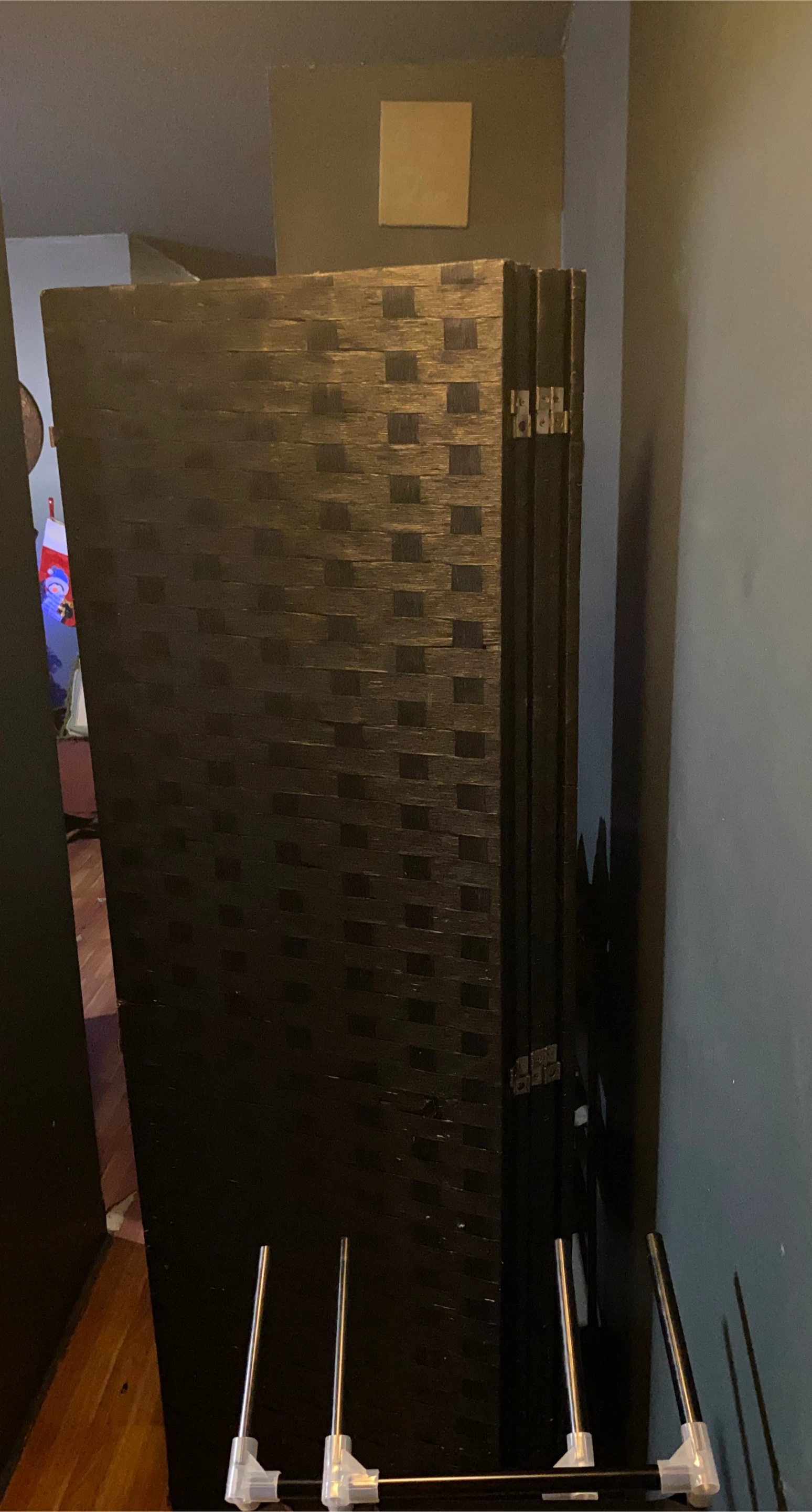Black Woven Room Divider (Cash Only)
