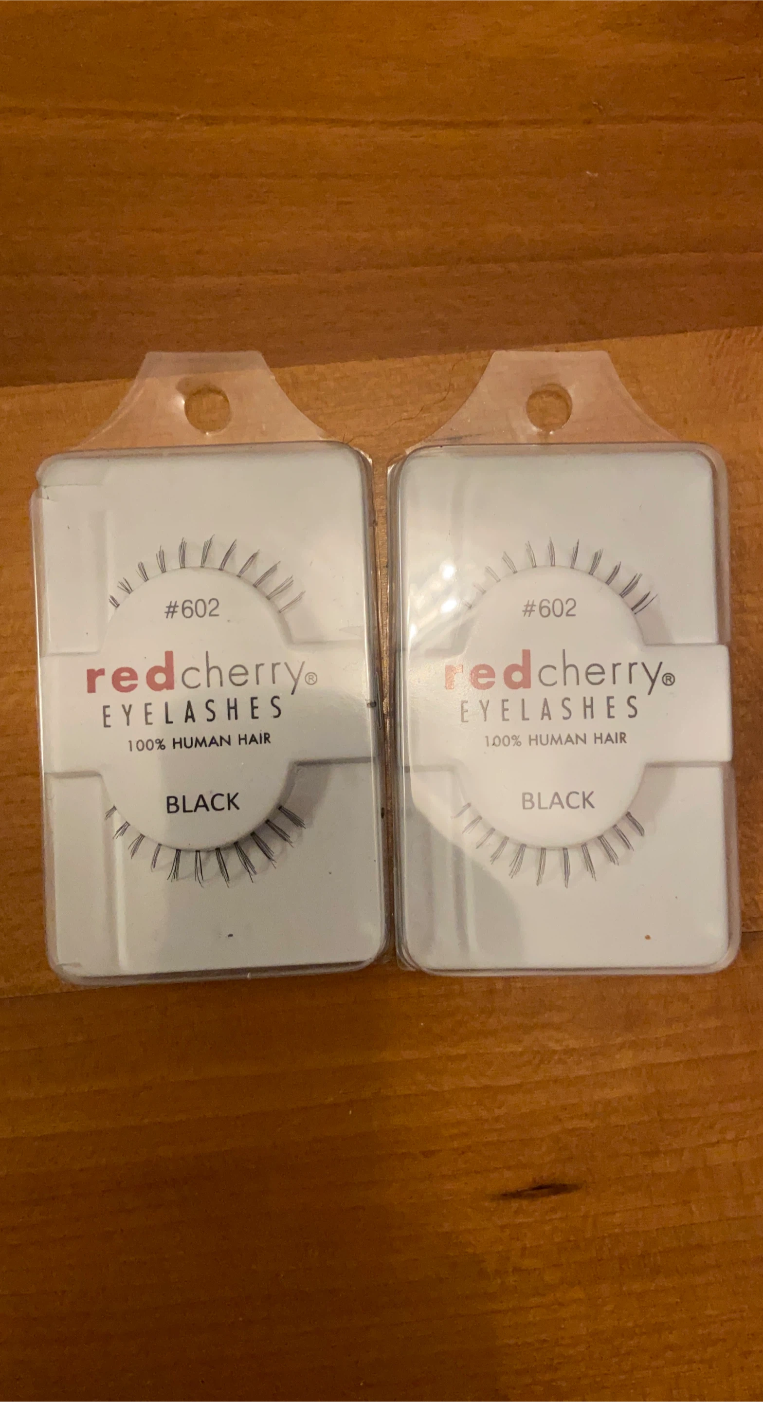 Red Cherry #602 Eyelashes - Black, New