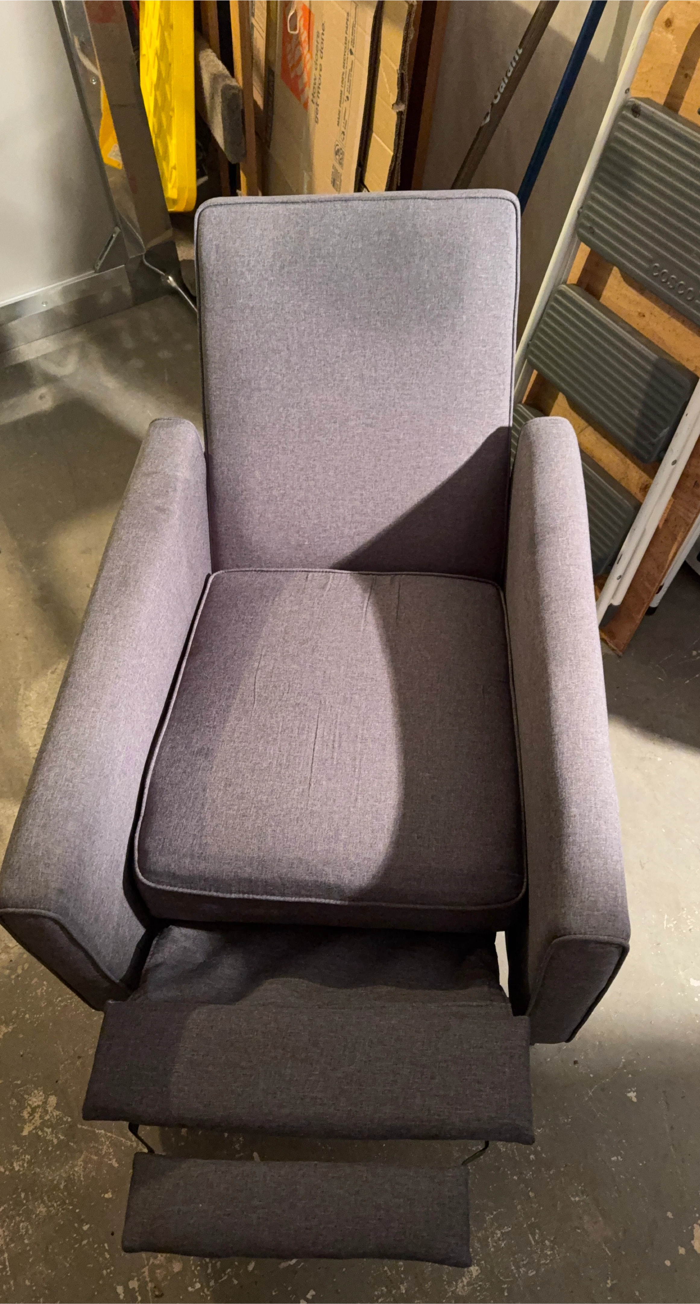 Grey Recliner Chair