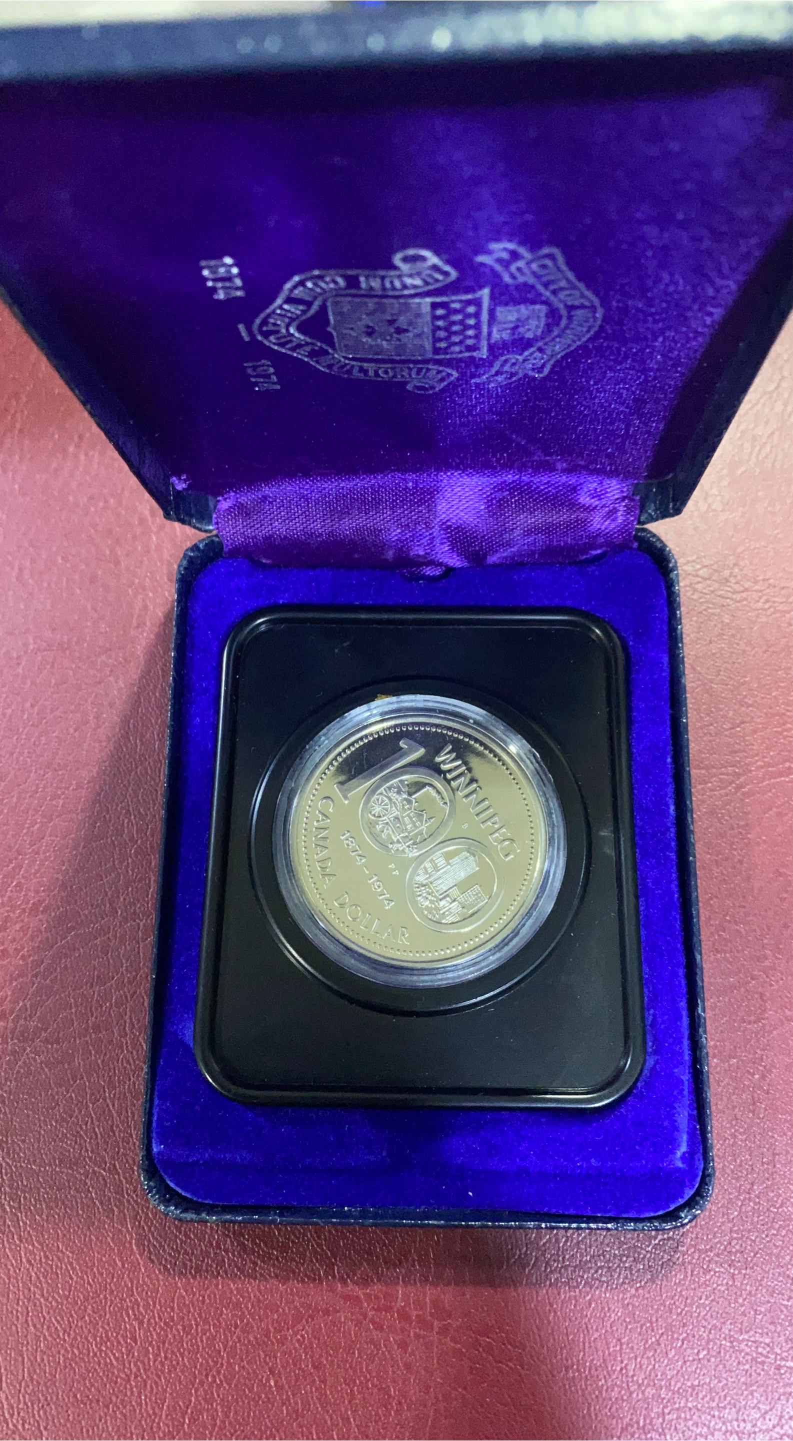 1974 Canada Dollar Winnipeg Coin