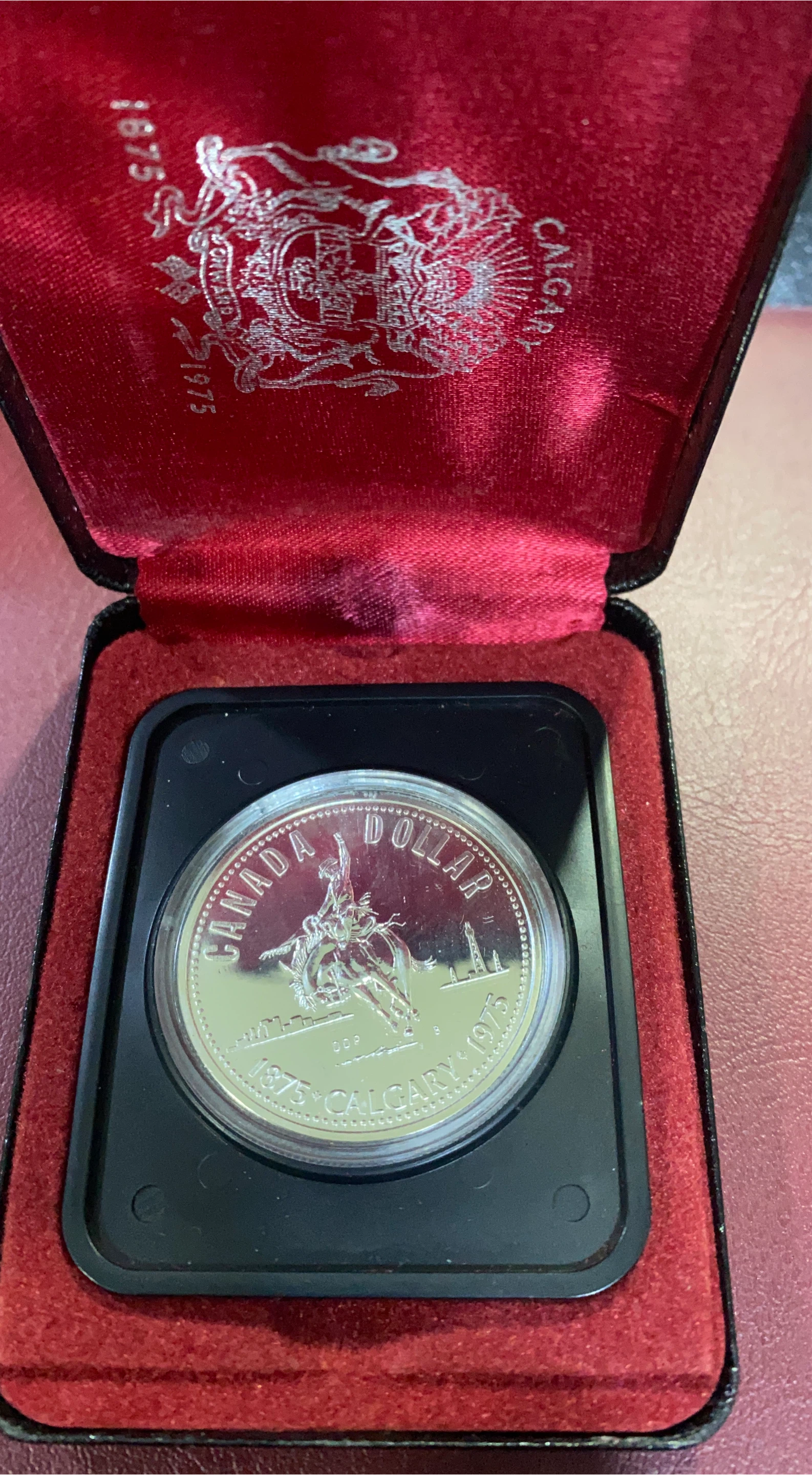 1875-1975 Calgary Centennial Canada Dollar Coin