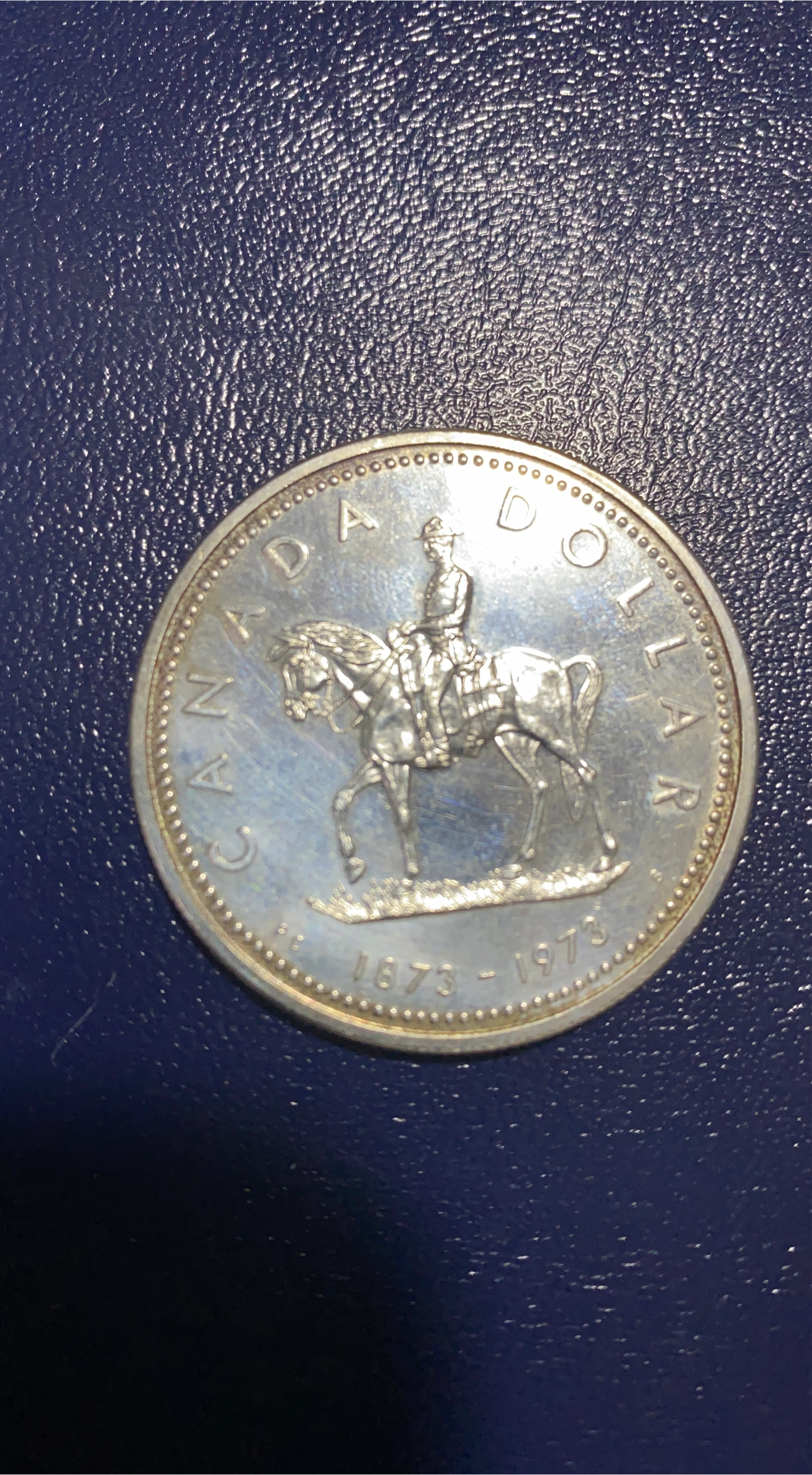 Canadian Silver Dollar - 1873-1973