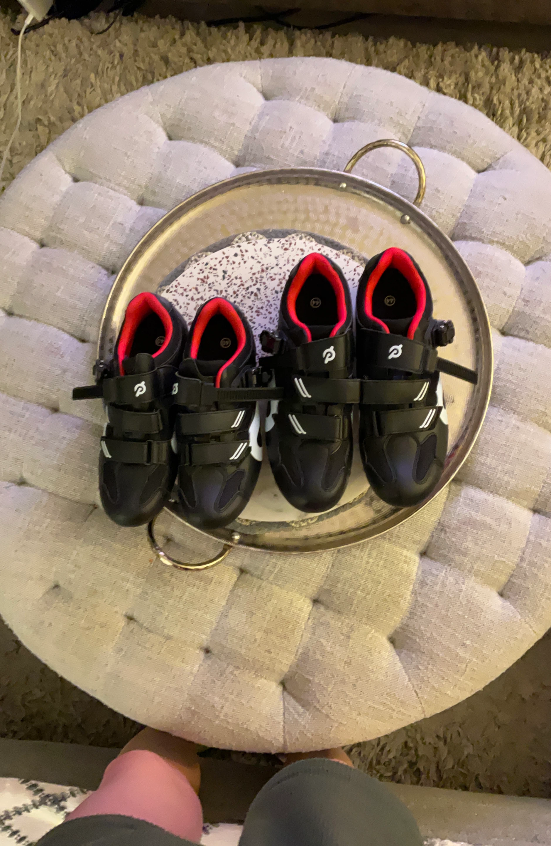 Two Pairs of Peloton Cycling Shoes