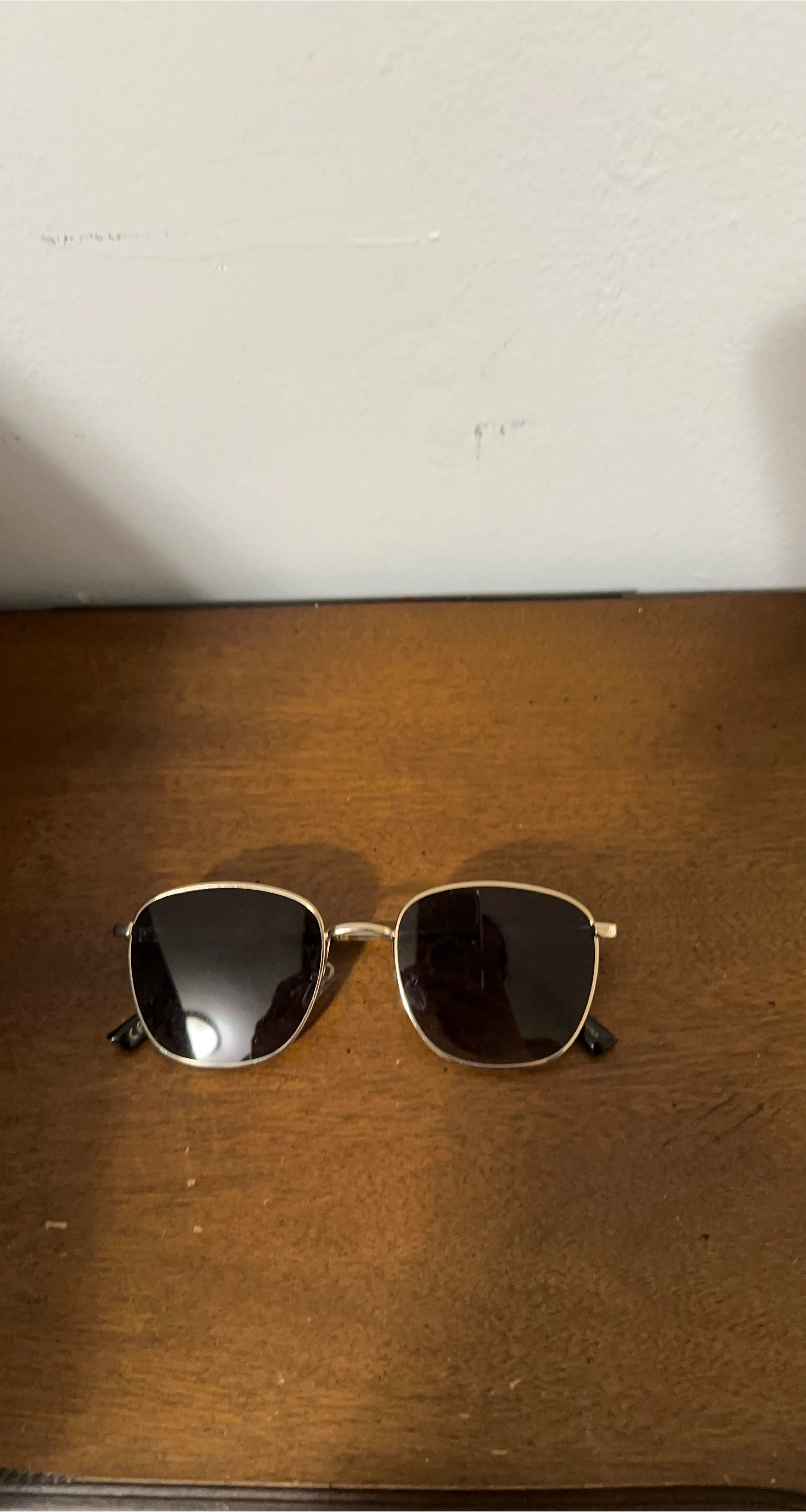 Gold Framed Sunglasses