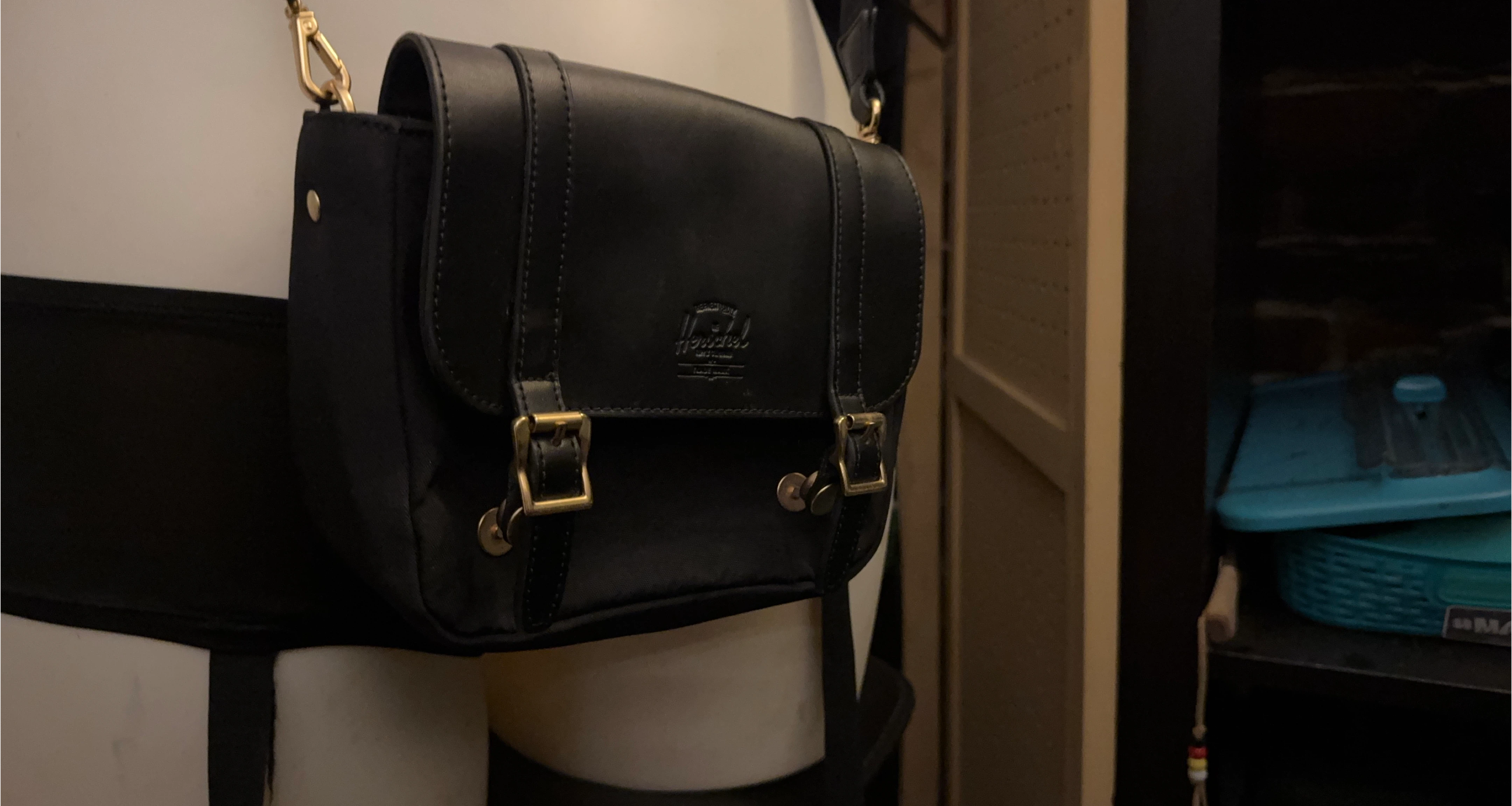Herschel Black Crossbody Bag