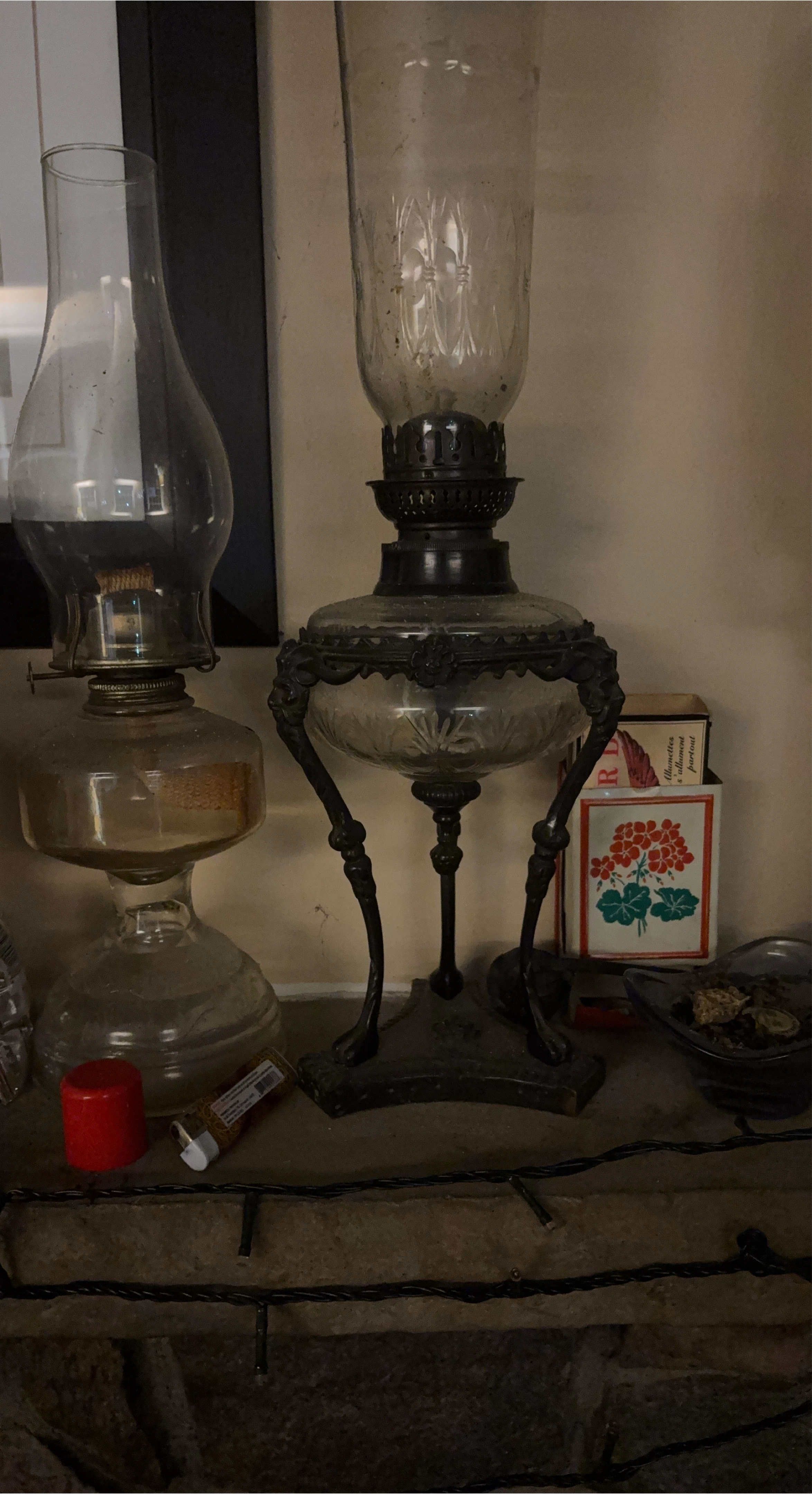 Antique Oil Lamps