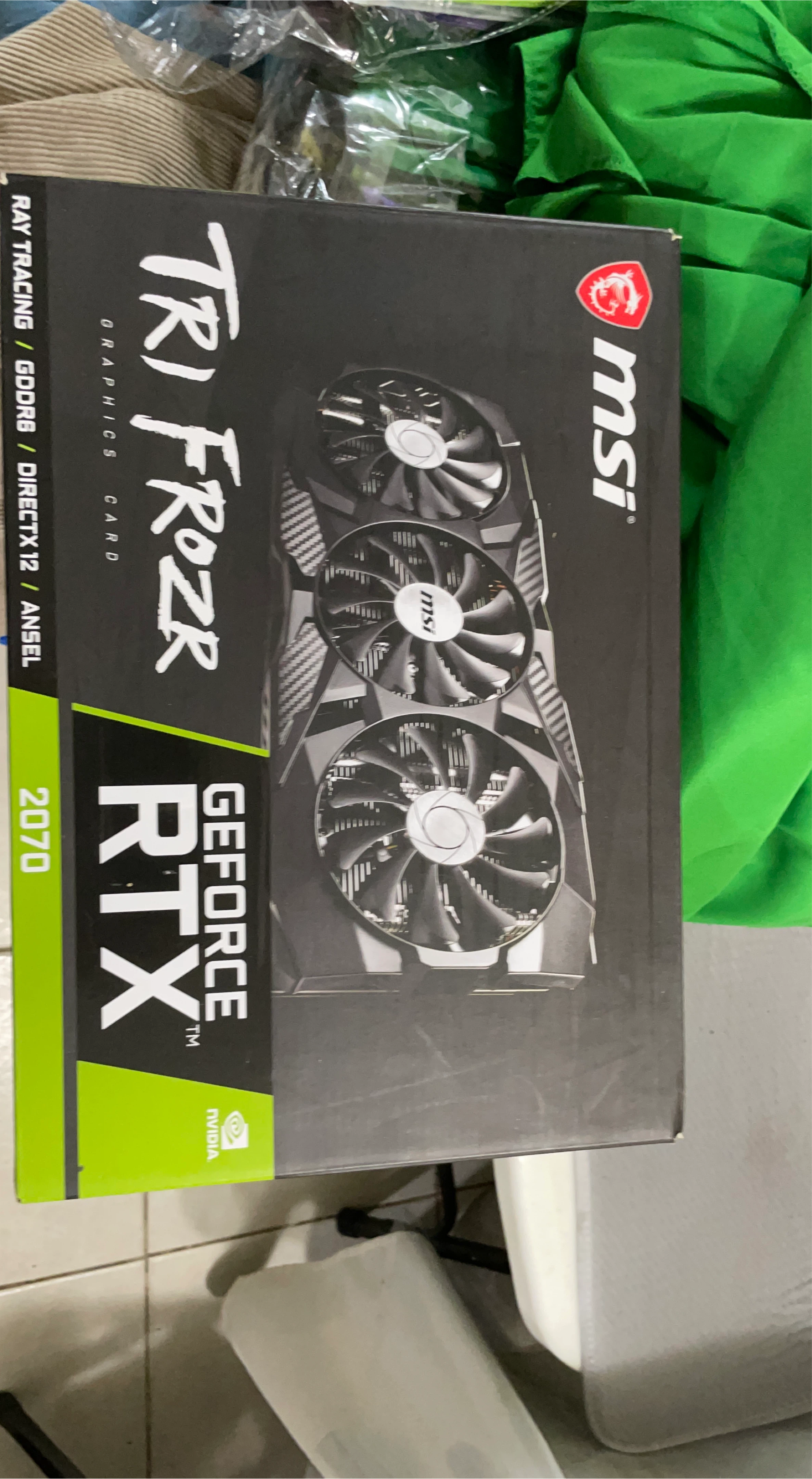MSI GeForce RTX 2070 TRI FROZR Graphics Card