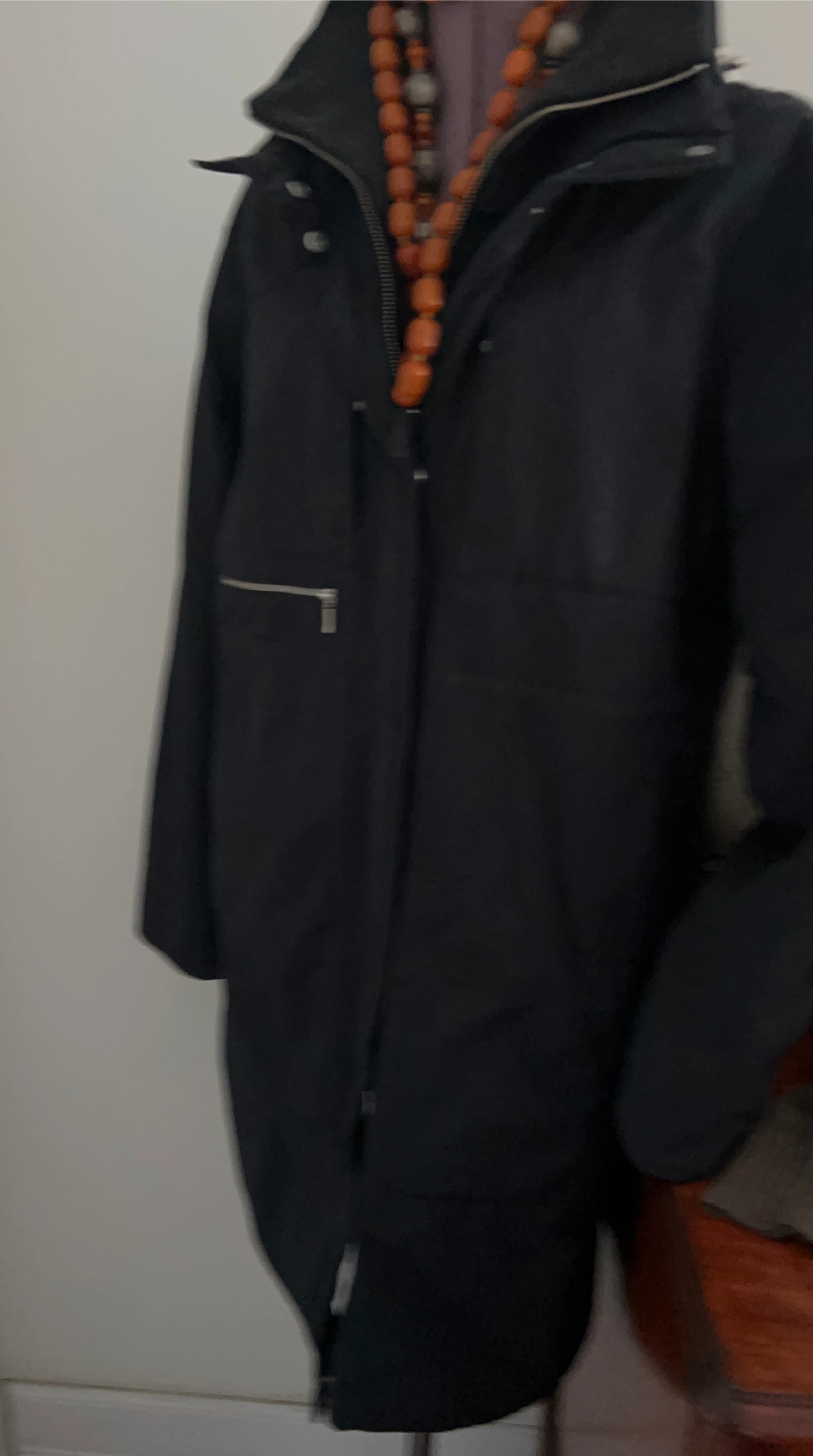 Lands End Black Winter Coat - photo 2