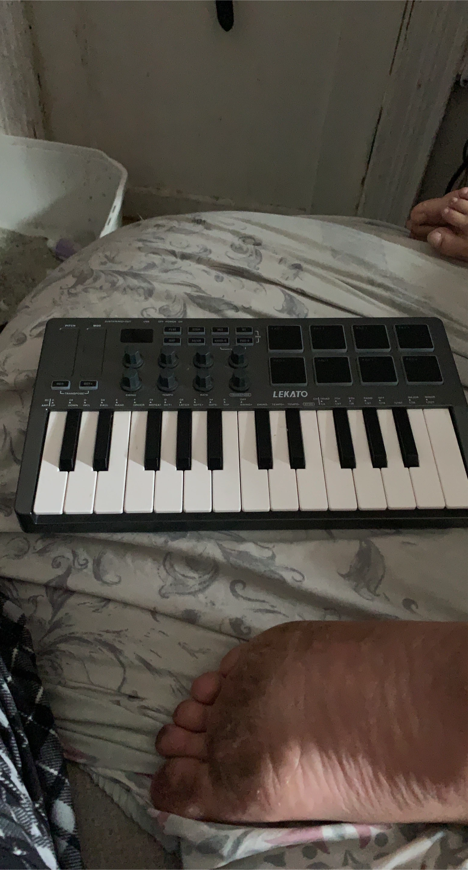 LEKATO 25-Key MIDI Keyboard Controller