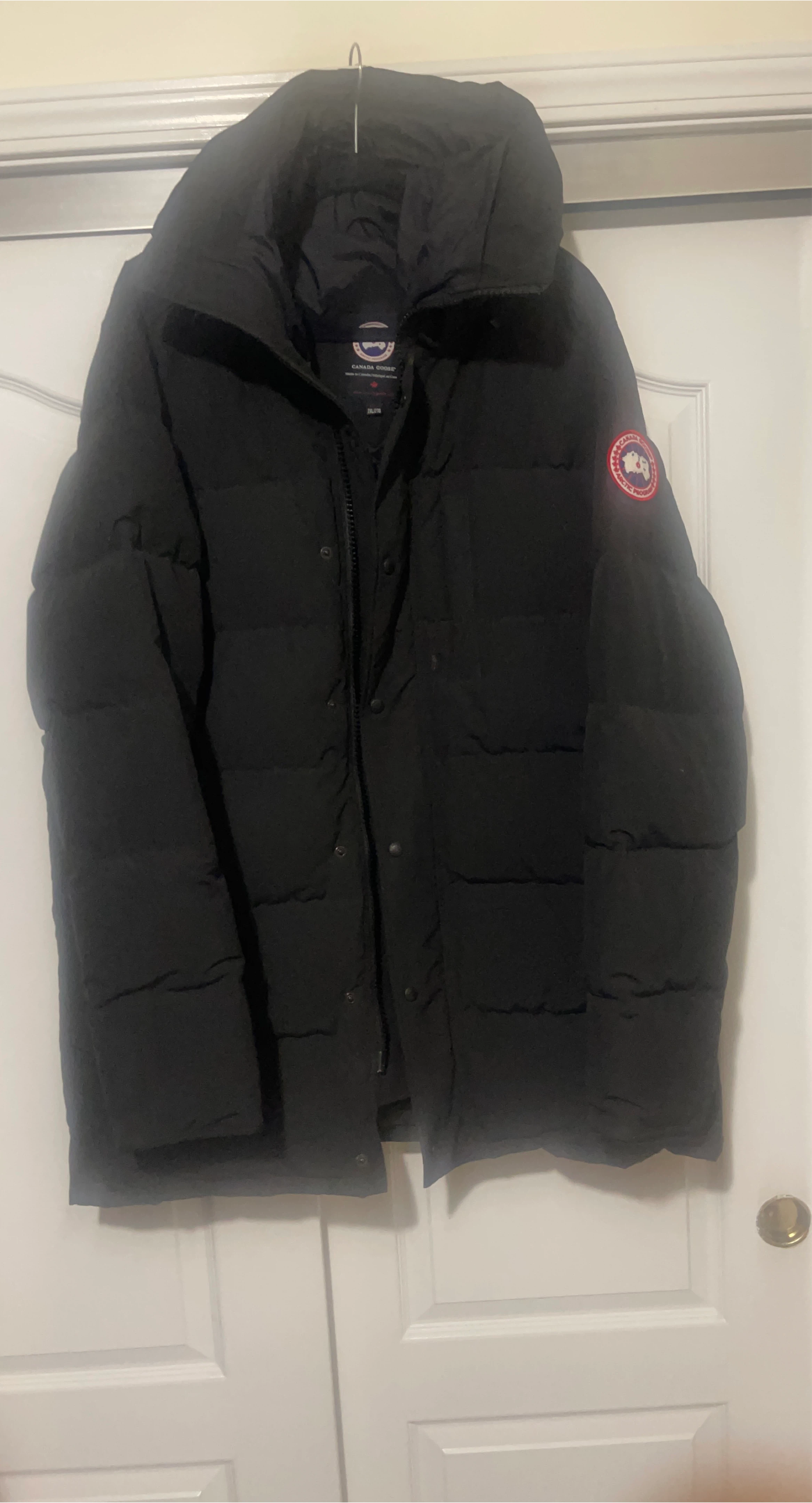 Canada Goose Black Down Puffer Jacket
