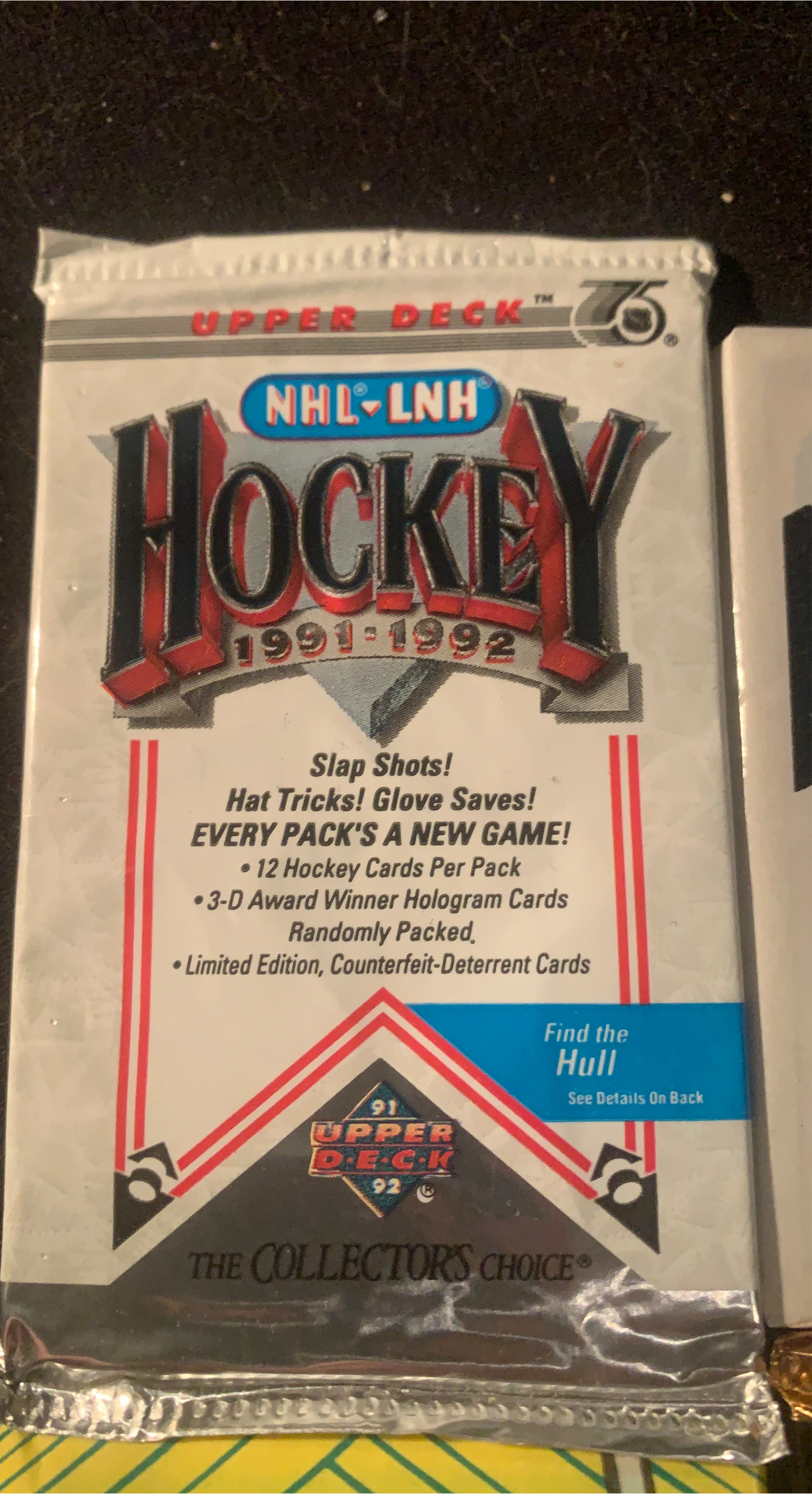 Upper Deck NHL Hockey Cards 1991-1992